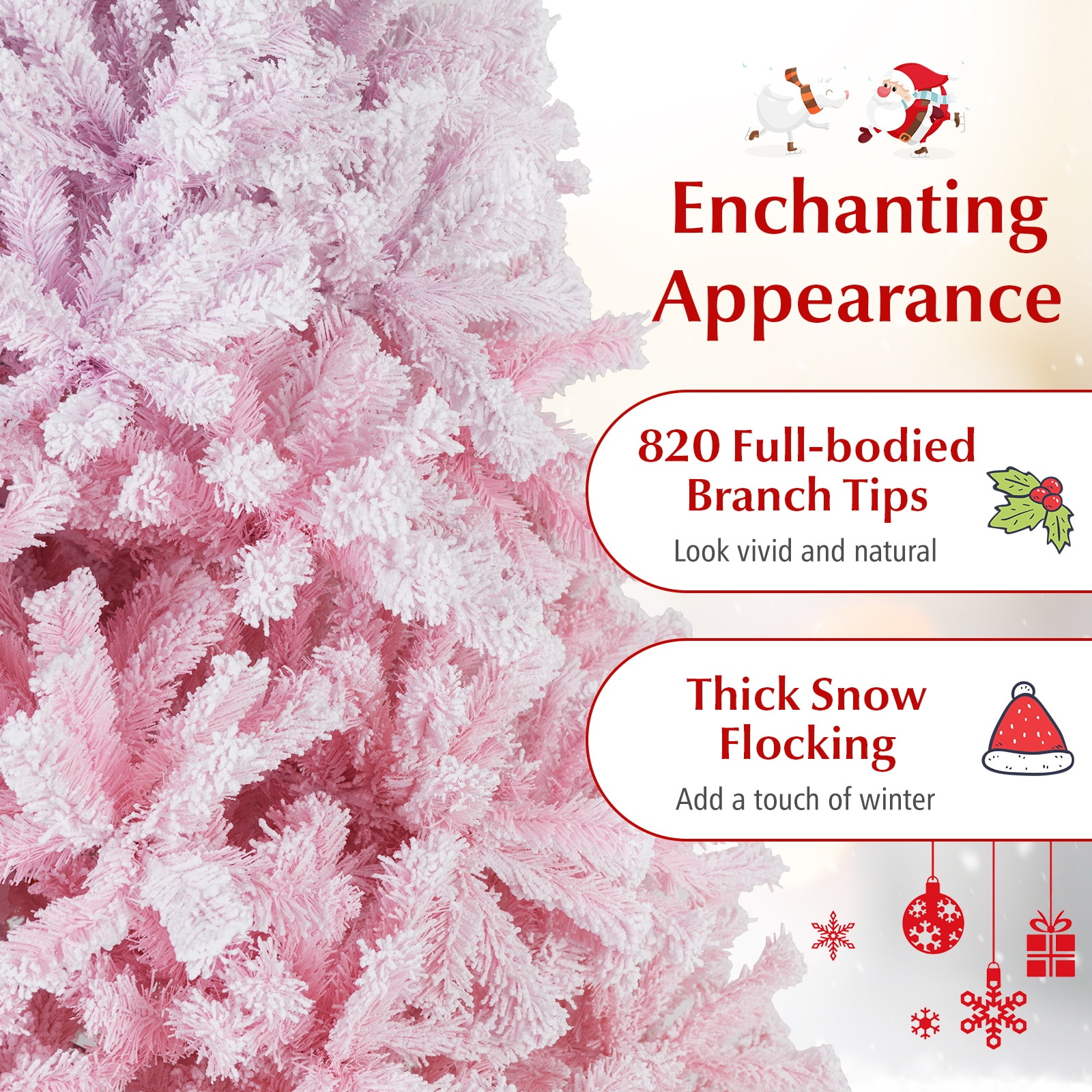 LIVIZA HYS25171PI6 Artificial-Christmas-Trees - View #3