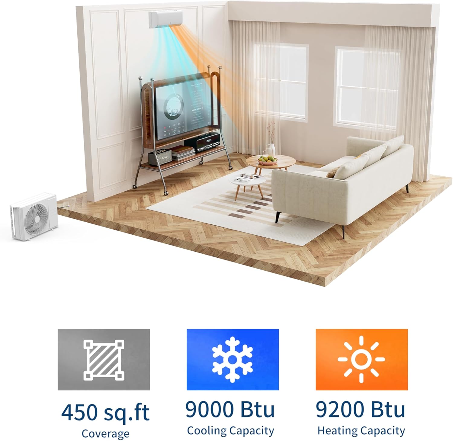 Qeetex LHF-AD-PHO-161FNPPO Ductless-Mini-Splits - View #4