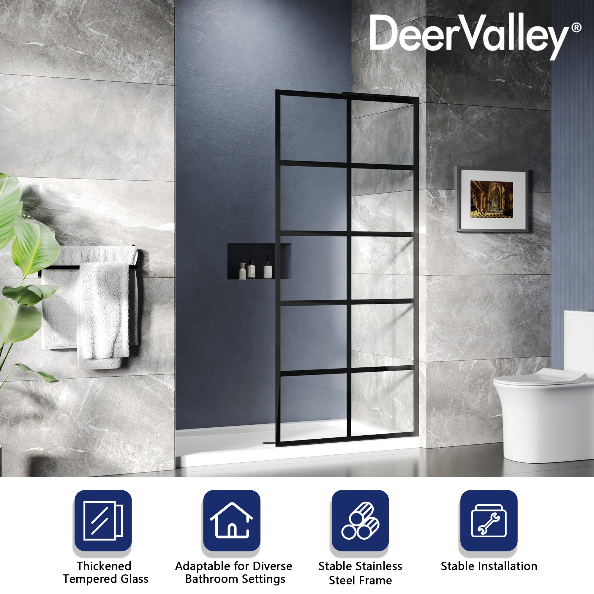 DeerValley DV-1SD0218 Shower-Doors - View #4