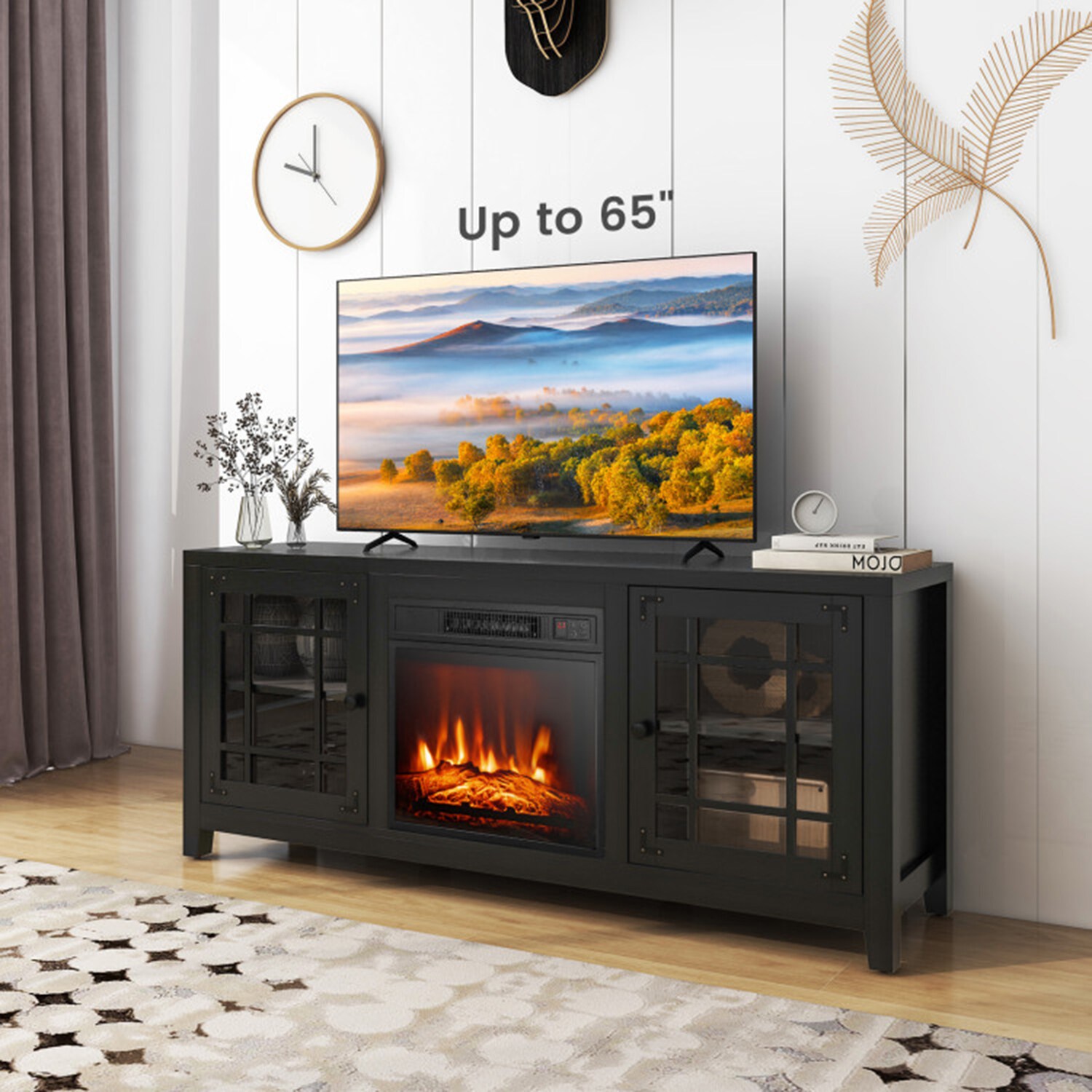 Clihome CL-FP10371DK Electric-Fireplaces - View #2