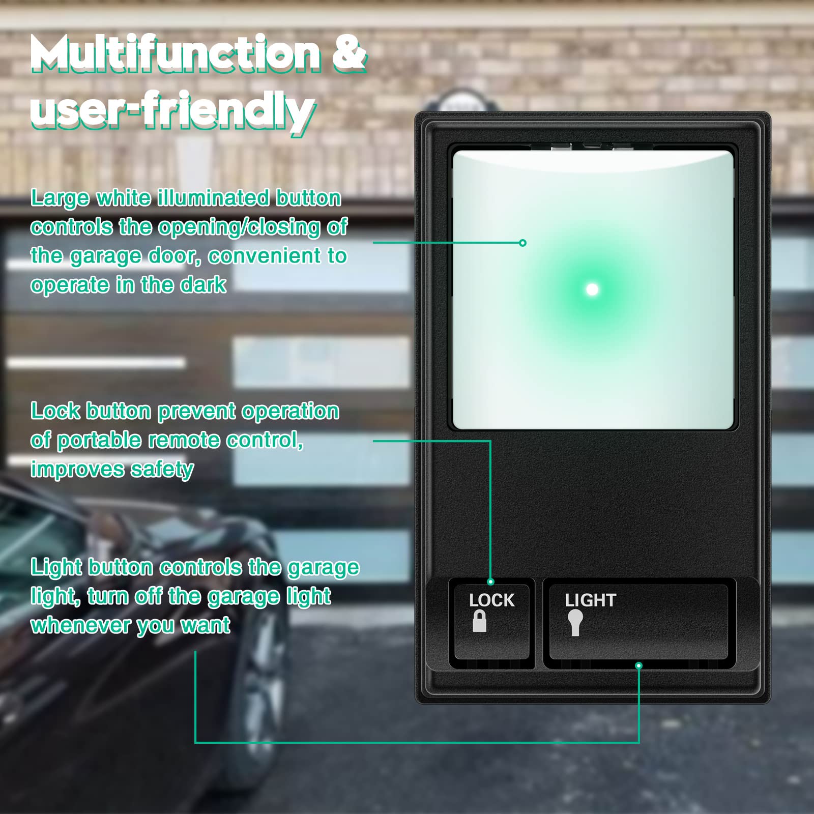Aoibox LABV6XZX Garage-Door-Openers - View #3