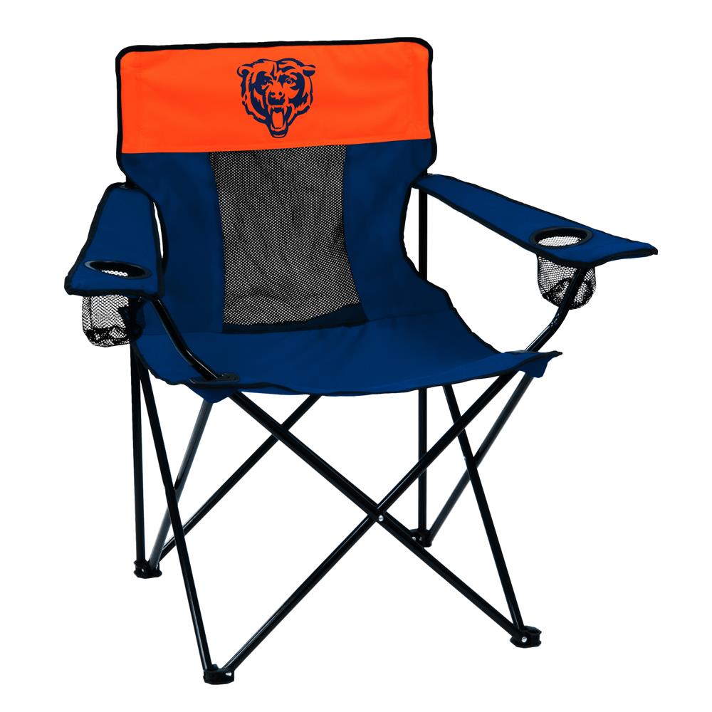 Logo Brands Chicago Bears Team Color Folding Tailgate Chair