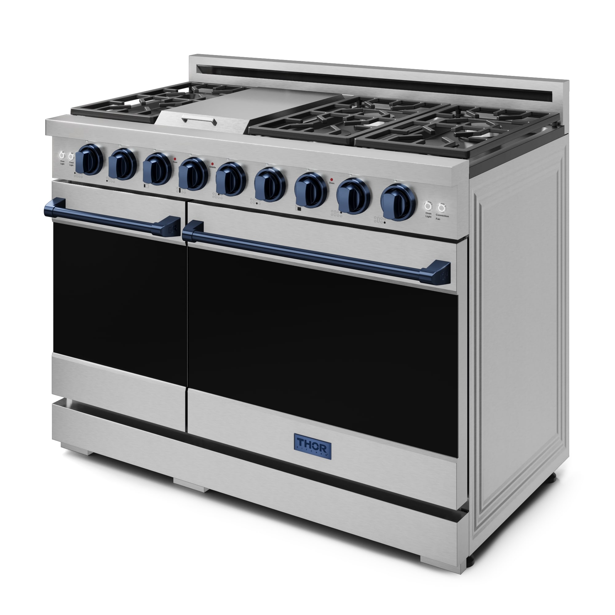 Thor Kitchen RSG48E-BLU Double-Oven-Gas-Ranges - View #7