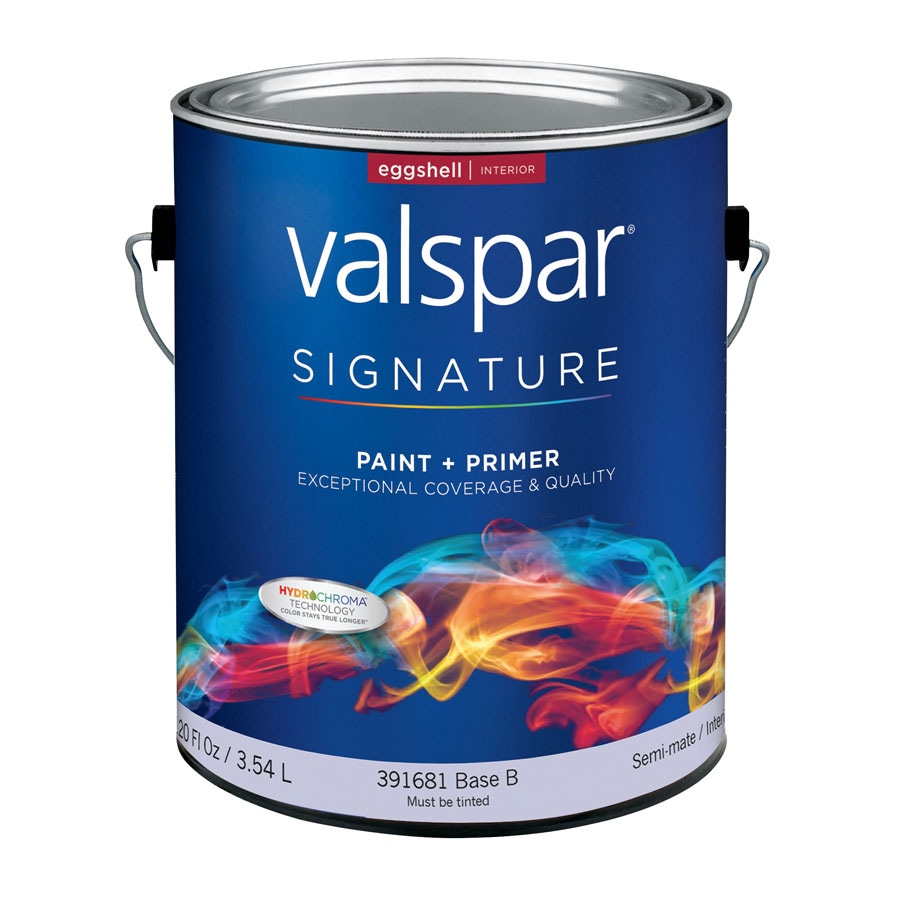 Valspar Eggshell Ultra White Tintable Latex Interior Paint + Primer  (1-Gallon) in the Interior Paint department at