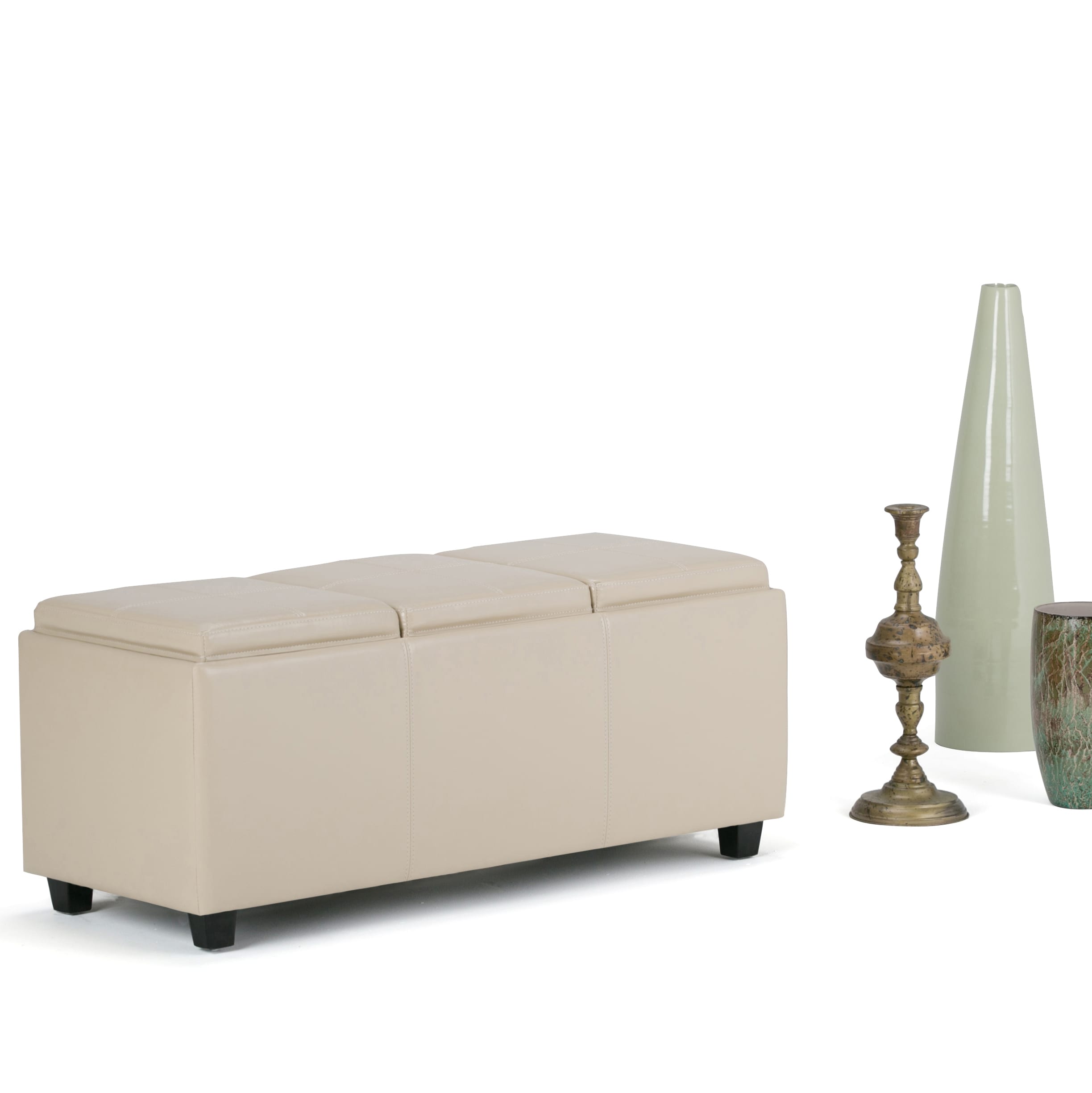 Simpli Home 3AXCAVA-OTTBNCH-02CR Indoor-Ottomans - View #10