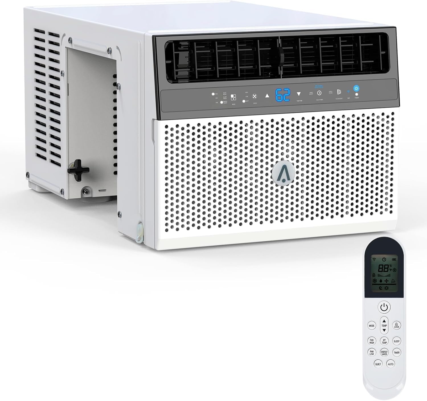 Qeetex ZYS-PHO-10U78CBN 6000 BTU U-Shaped Window Air Conditioner with Smart Wi-Fi Remote Control 6 Modes Ultra-Quiet AC Unit Cools Rooms up to 269 Sq Ft Energy Efficient with Washable Filter for Home or Office