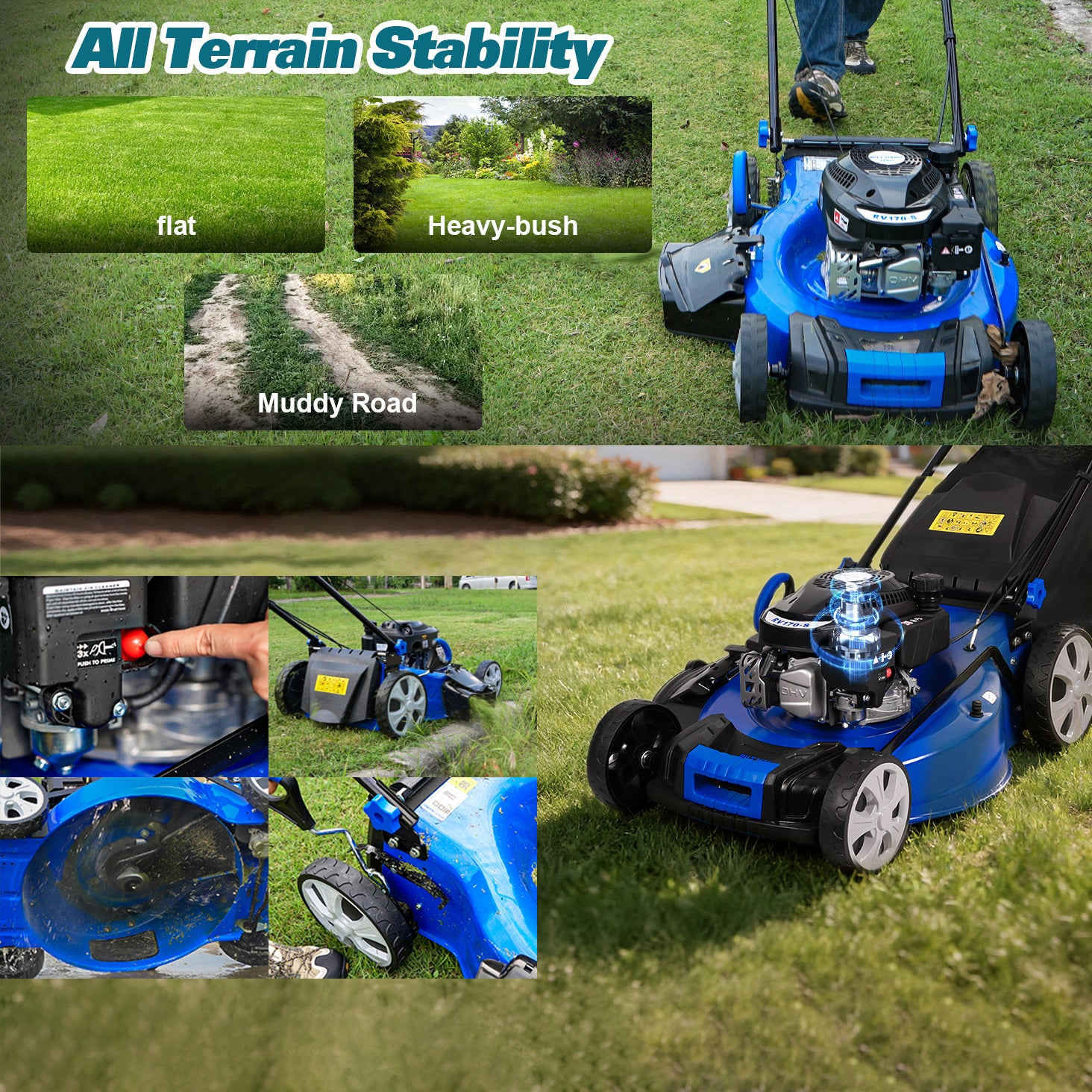Anlibatt TMA-0564-LAN Gas-Walk-Behind-Mowers - View #8