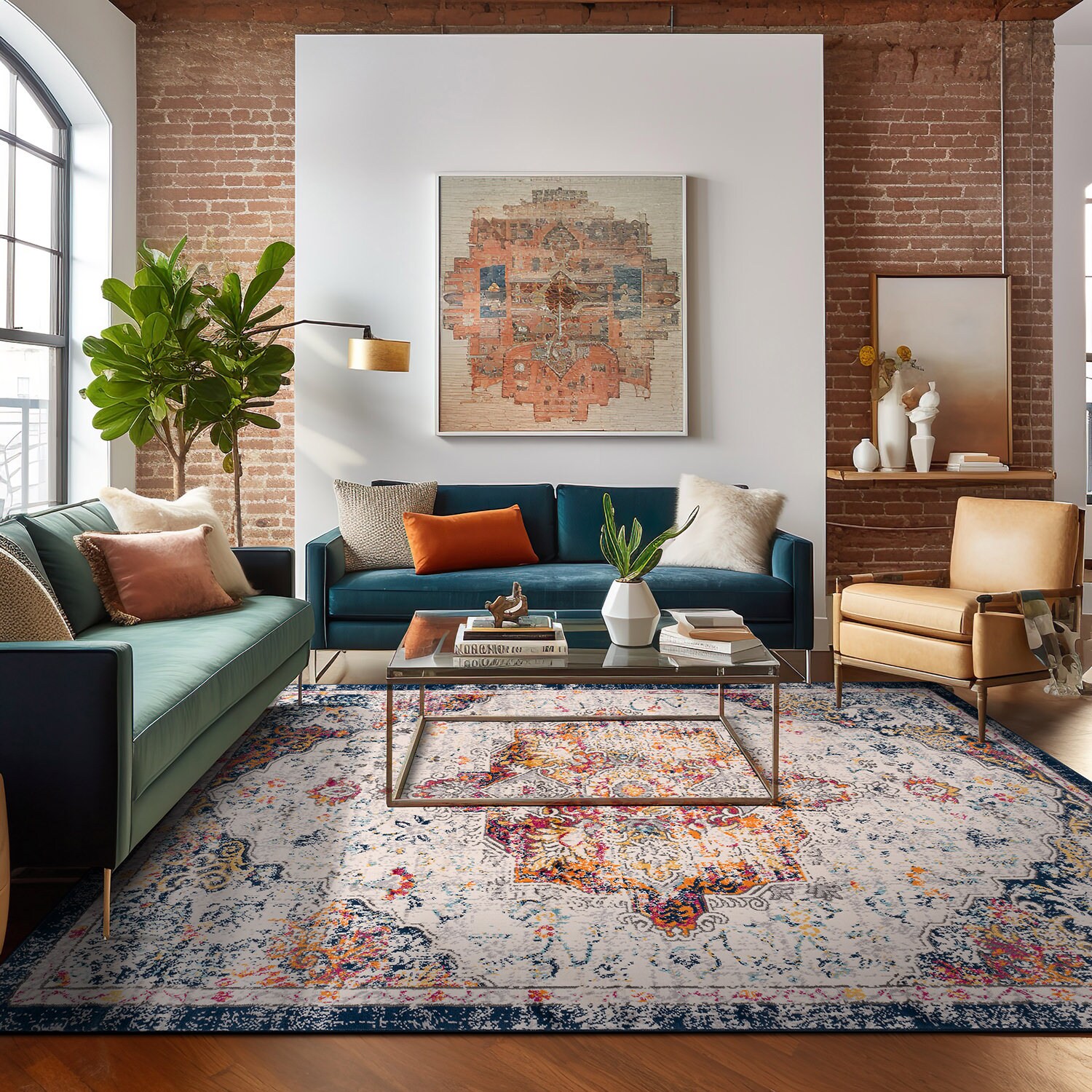 World Rug Gallery 4057MULTI8X10 rugs - View #8