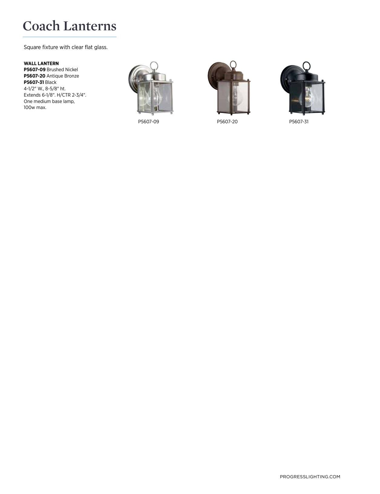 Progress Lighting P5607-20 Outdoor-Wall-Lighting - View #5