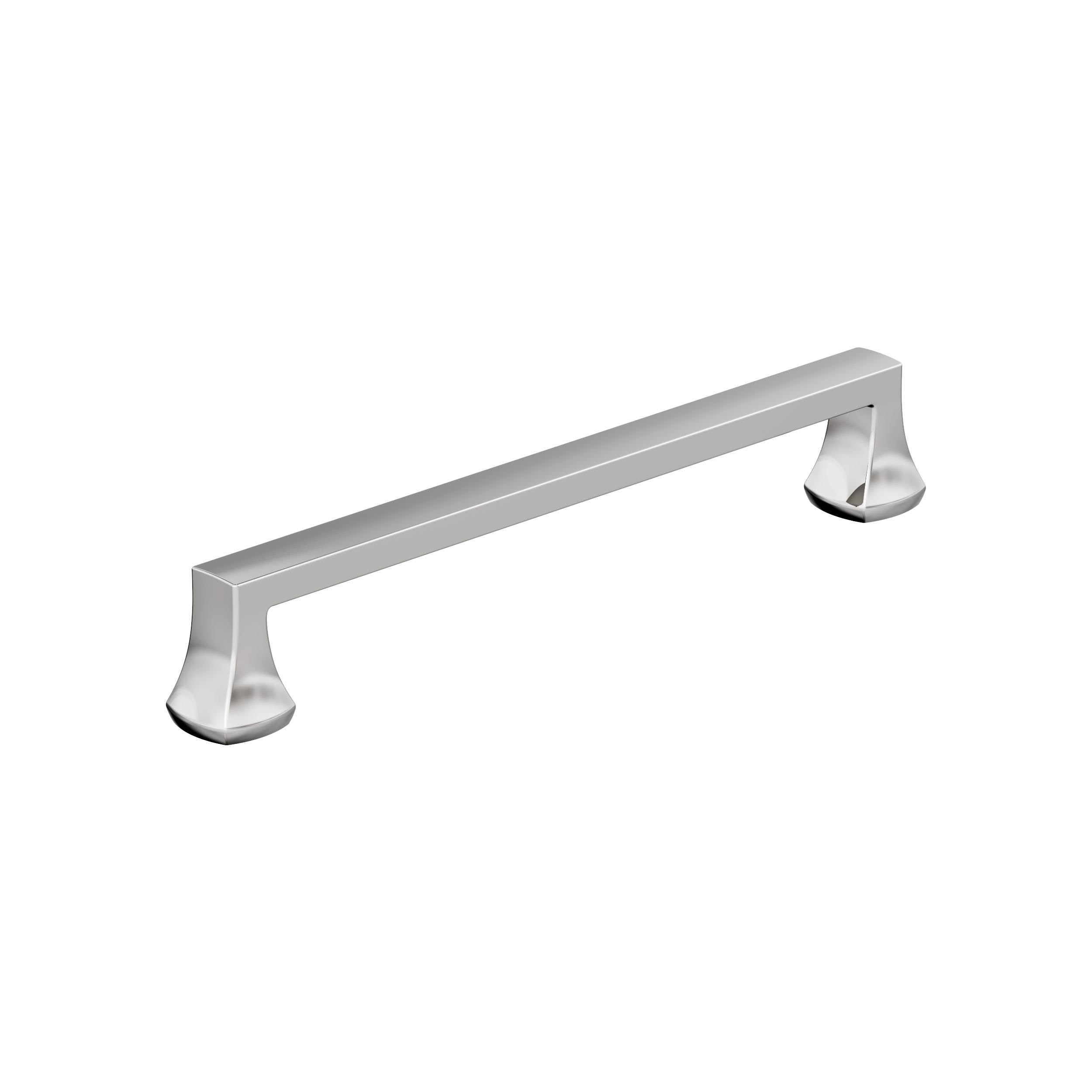 Amerock 10VMP3706326 Hybridize 6-5/16-in , 160mm Center to Center Polished Chrome Rectangular Bar Drawer Pulls 10 -Pack