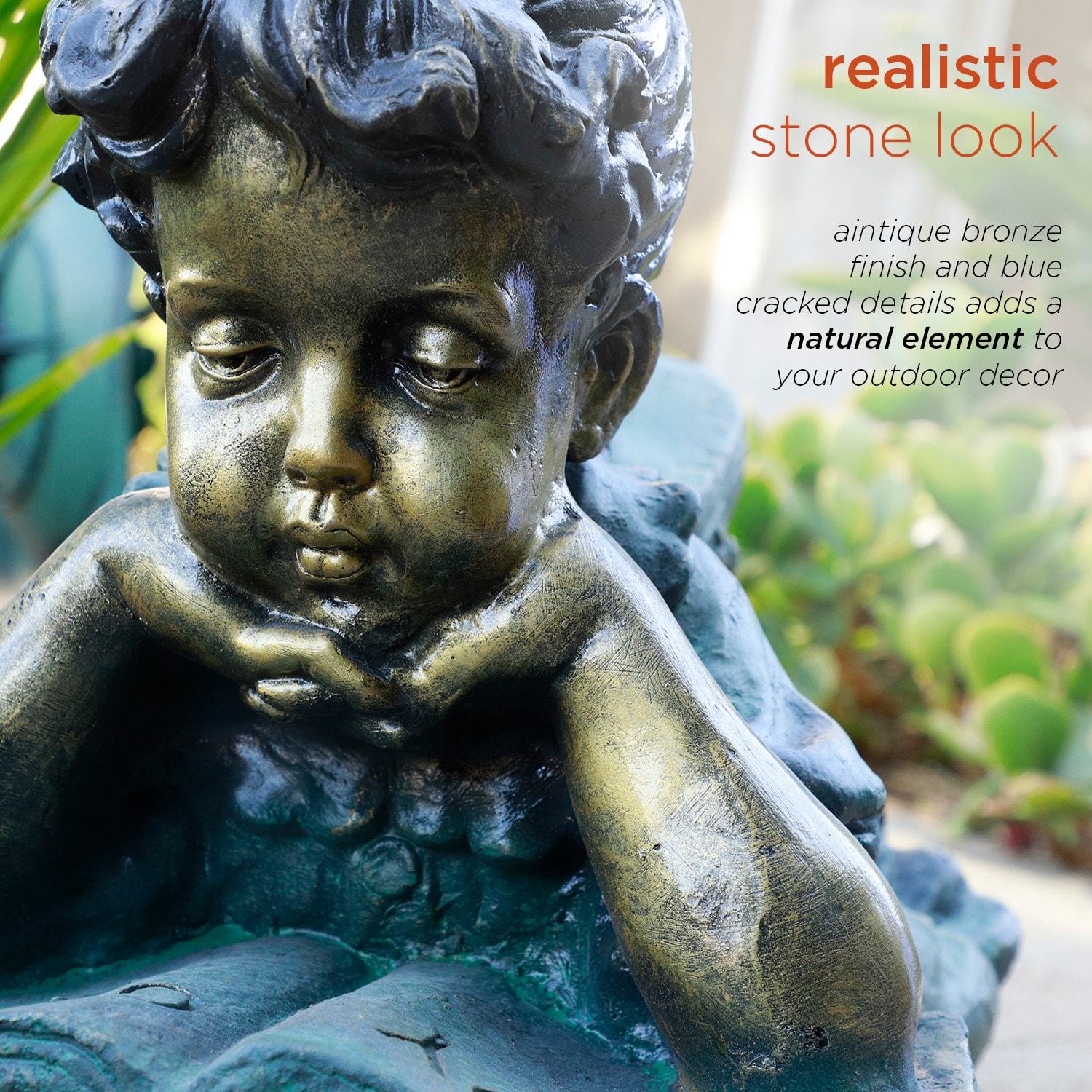 Alpine Corporation GXT268 Garden-Statue - View #5