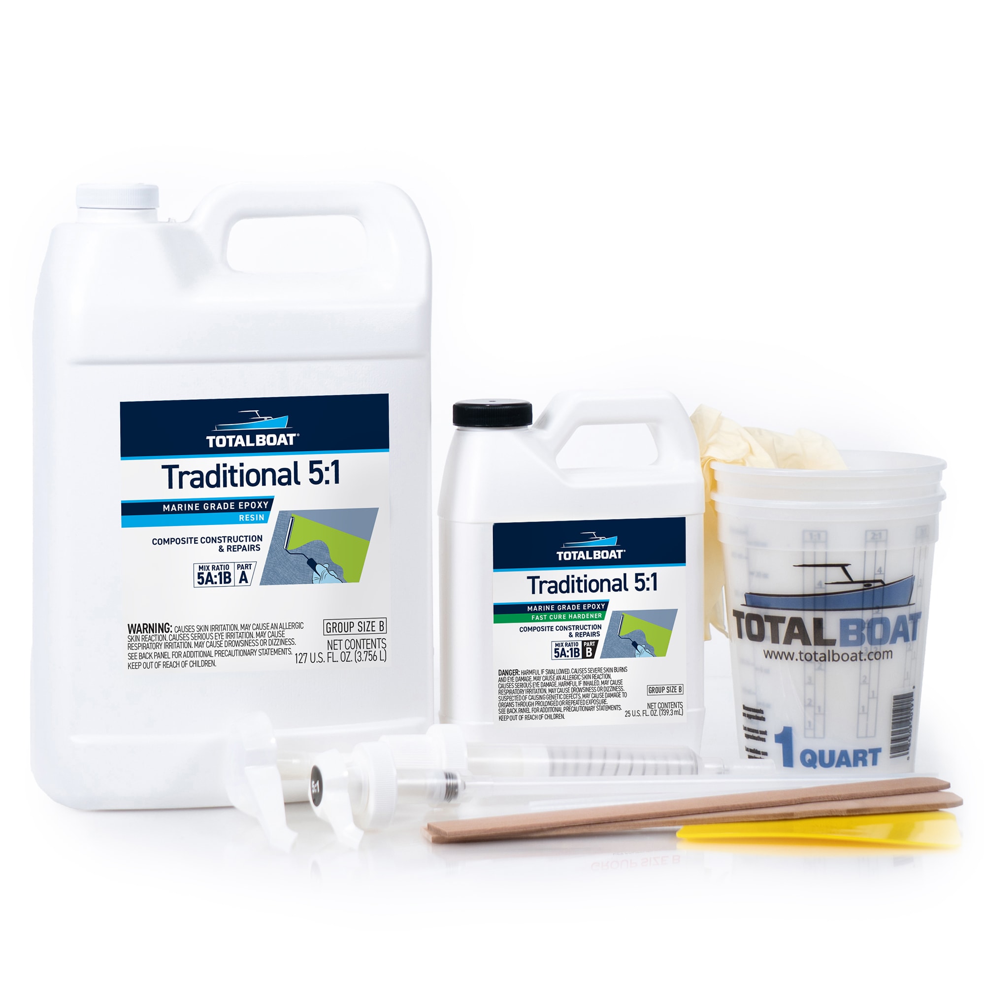 TotalBoat 2 -Pack Clear Epoxy Adhesive #365247