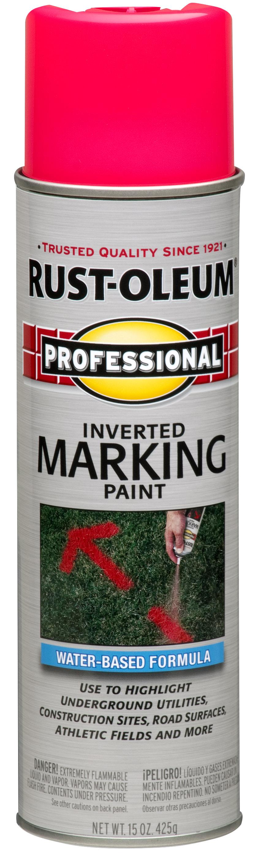 Rust-Oleum Professional Pink Water-based Marking Paint (Spray Can)