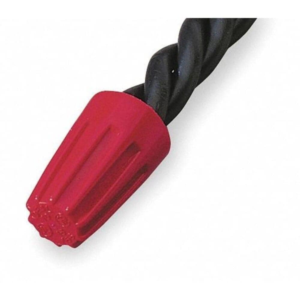 Ideal Twist-On Wire Connector 6 AWG Max Red Thermoplastic Polyester Insulation 600 V 100 PK #30-076