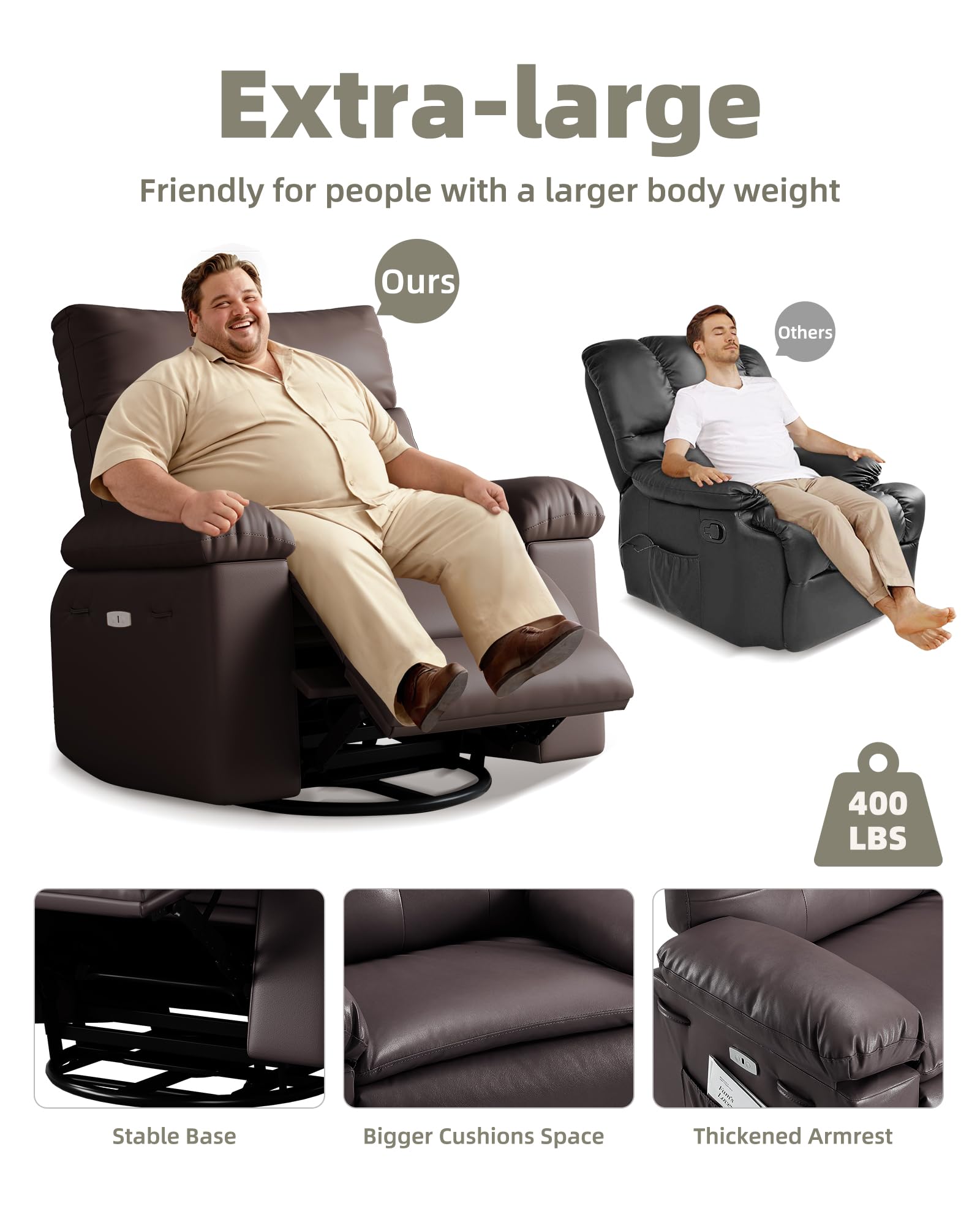 GarveeLife CLJ-7TDLG5YRR8G recliners - View #3