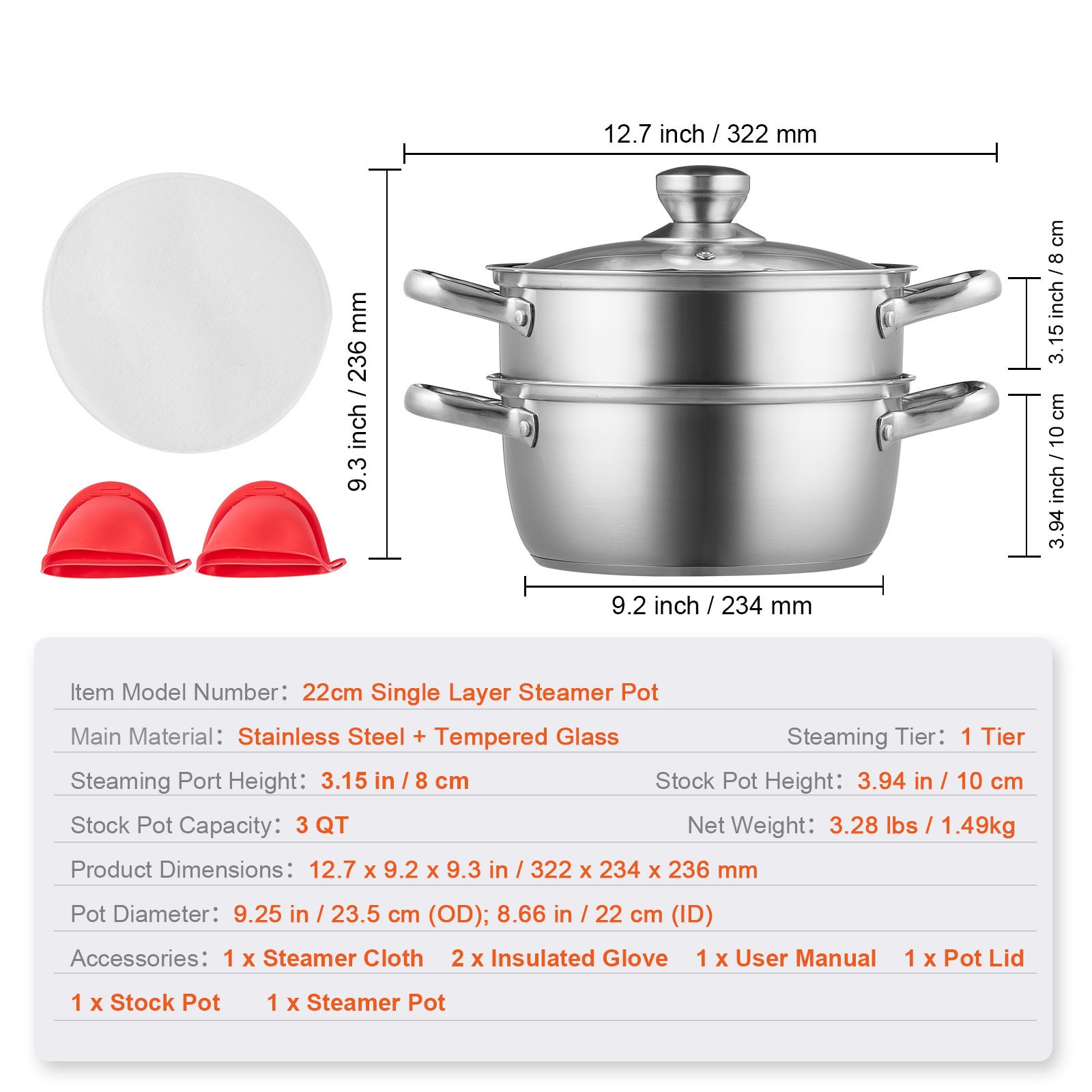 SVOPES SVOPESDCZG22C03491V0 Stock-Pots - View #8