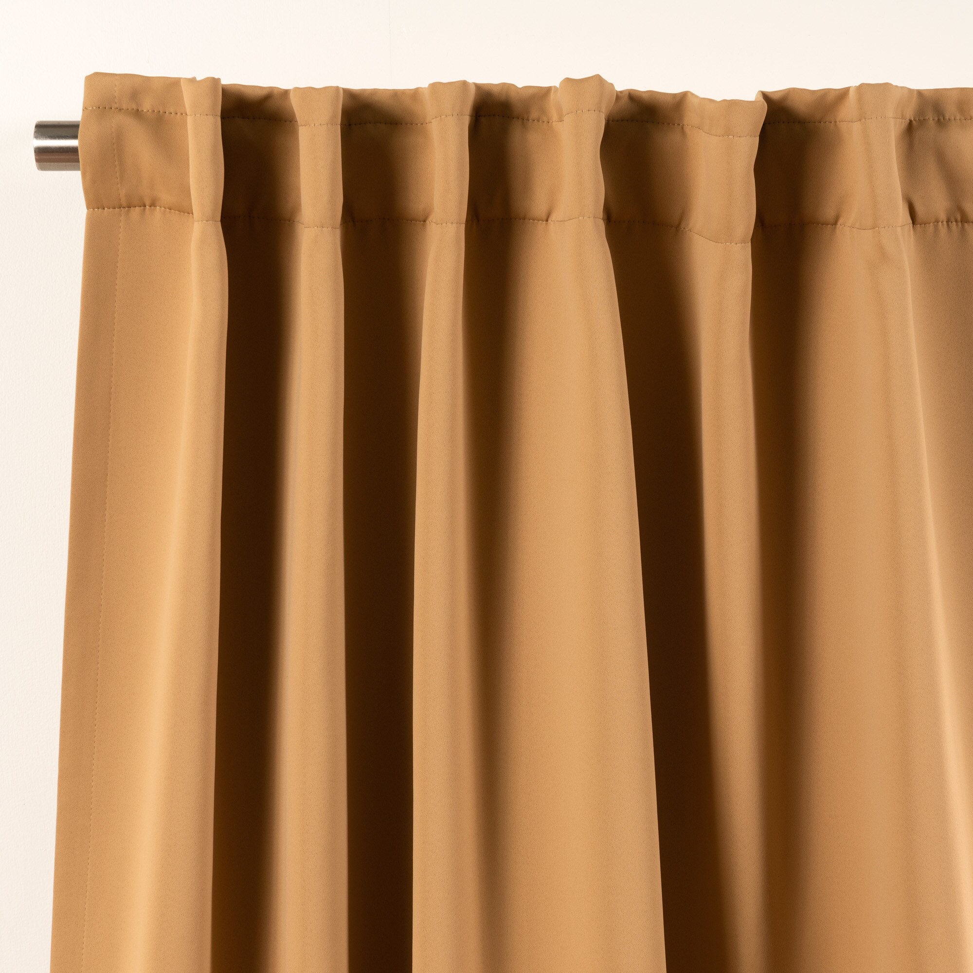Best Home Fashion SOLID-108-WHEAT curtains - View #2