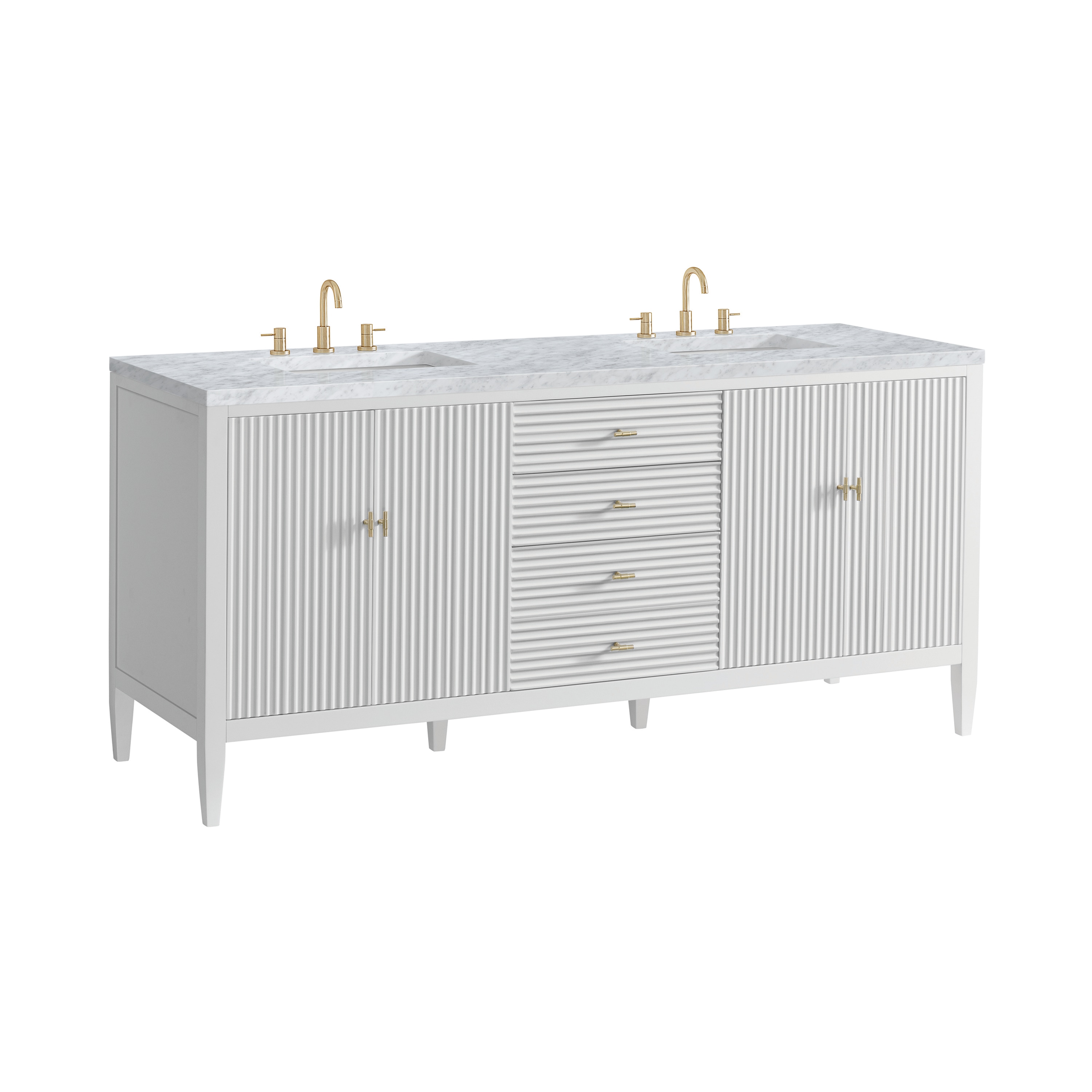 James Martin Vanities 485-V72-BW-3CAR Bath-Vanity-Combo - View #6