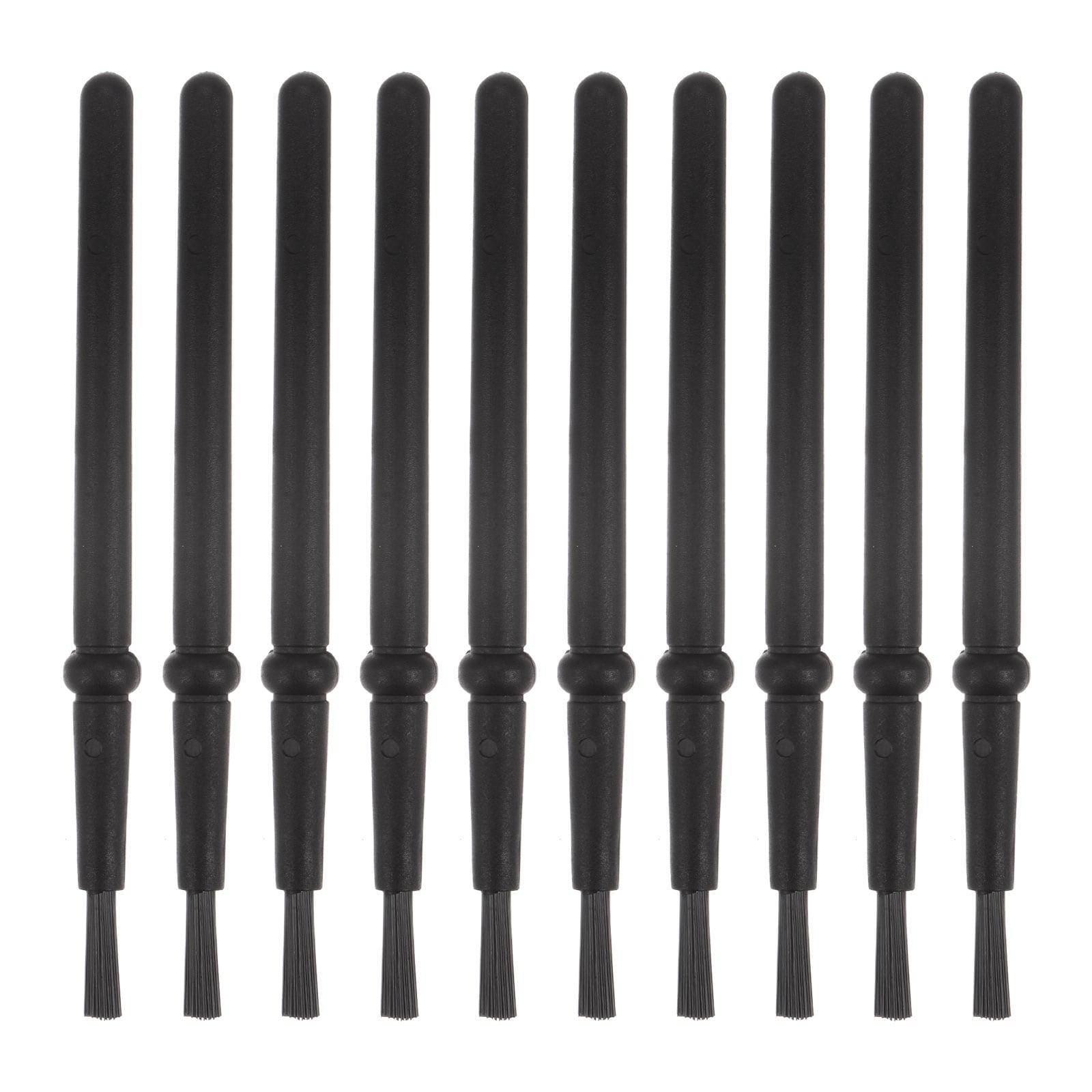 Harfington 10pcs Anti-static Cleaning Brush 21mm Dia PV Plastic Conductive Bristles Small Narrow Anti Static ESD Brushes for Clean PCB Laptop Keyboard Fan