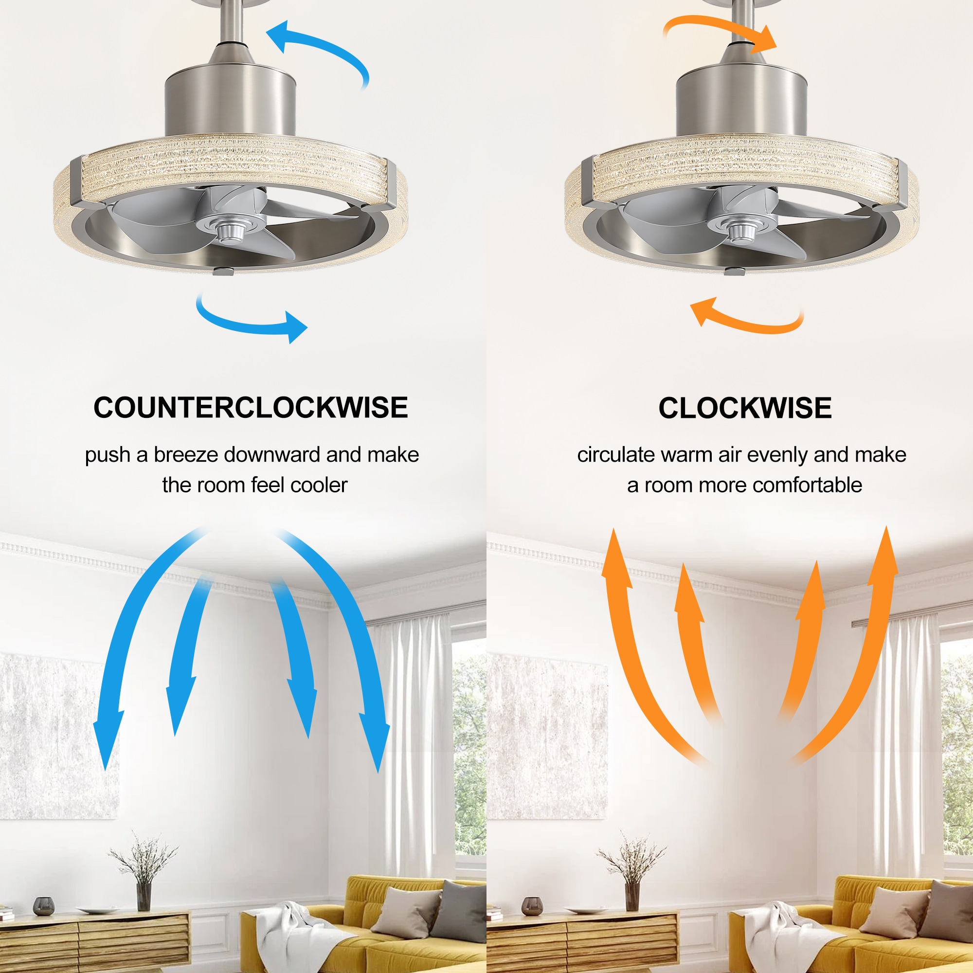 Breezary 27016-SN Ceiling-Fans - View #4