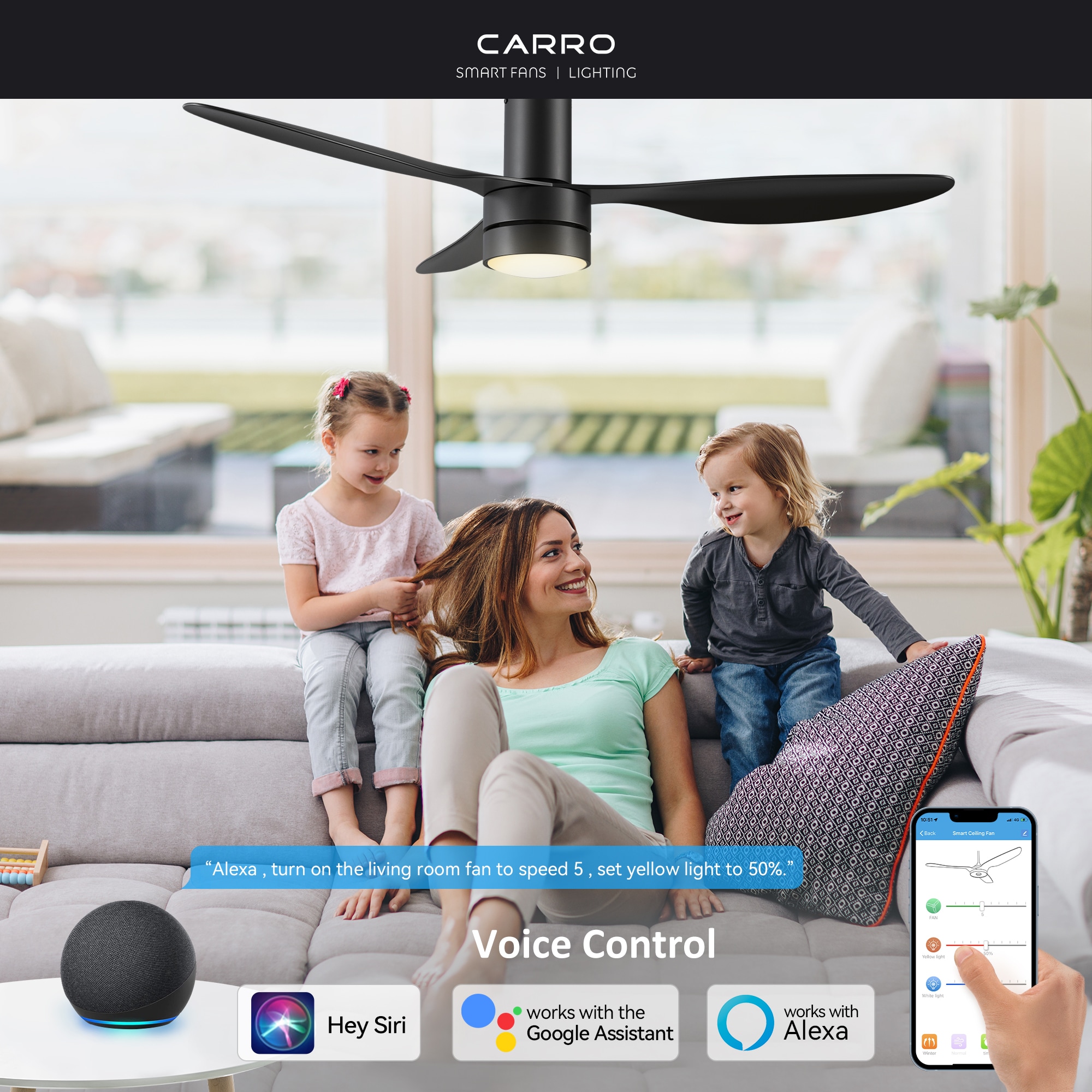 CARRO USA LS523N4-L11-B2-1-FM Ceiling-Fans - View #2