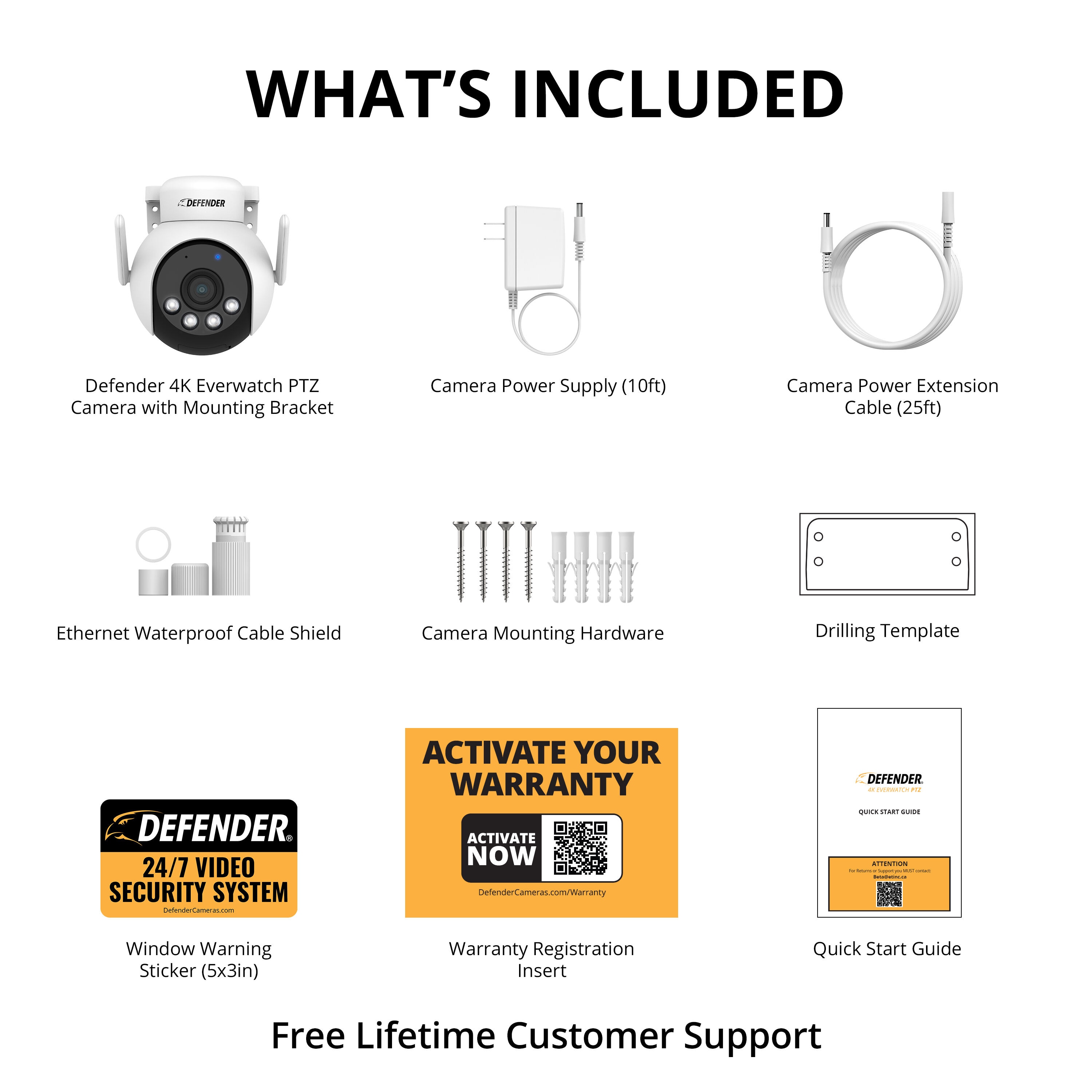 Defender IP4KACB1PTZ Security-Cameras - View #9