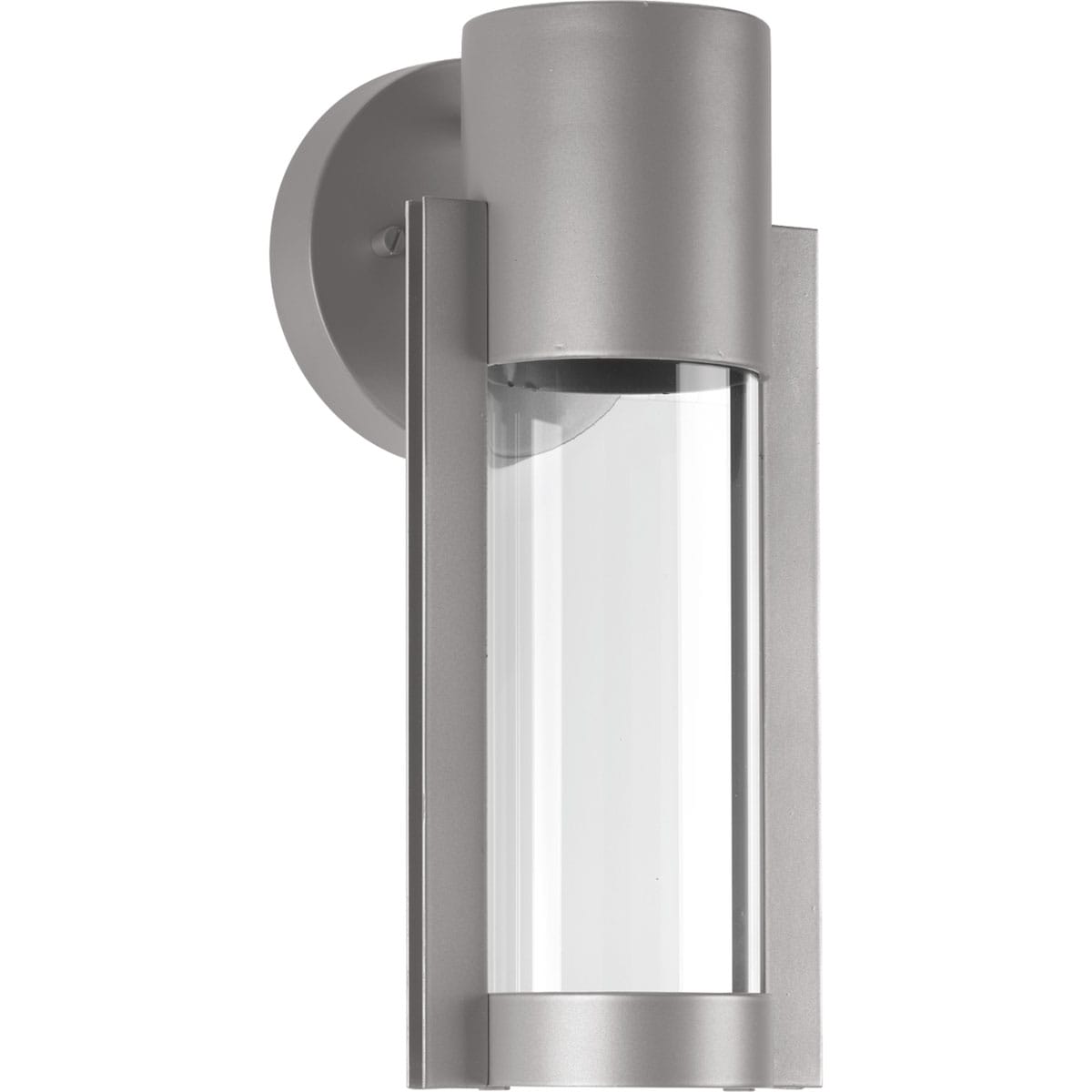 Gray Bronze 20" Outdoor LED Sconce with Clear Glass
