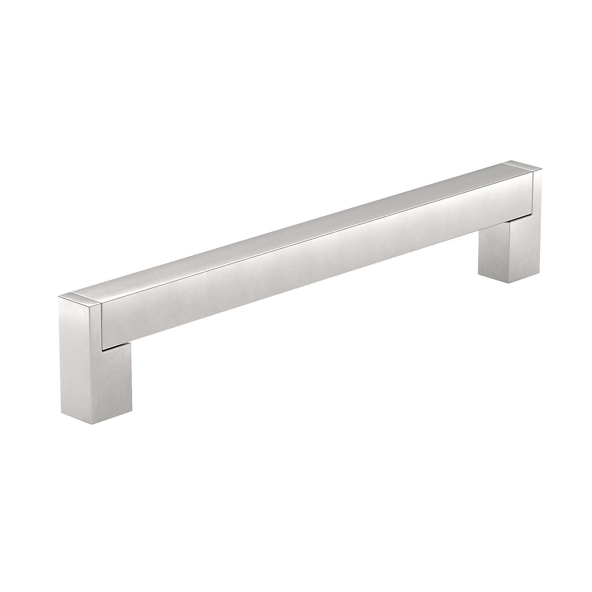 Richelieu BP353509614001 Merritt 3-3/4-in , 96mm Center to Center Chrome and Crystal Rectangular Handle