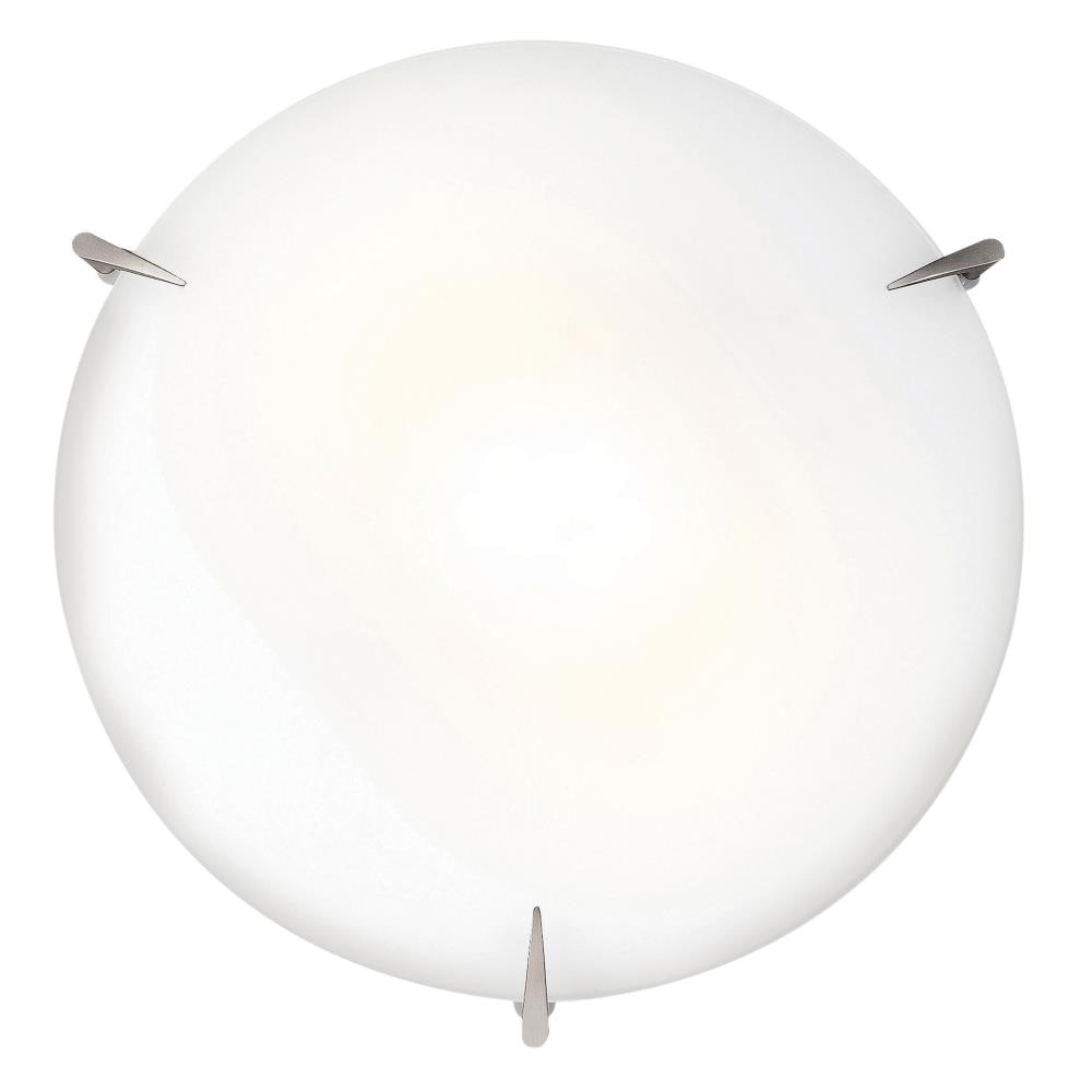 Access Lighting 20662LEDDLP-BS/OPL Zenon 3 -Light Brushed Steel Indoor/Outdoor Flush Mount Light