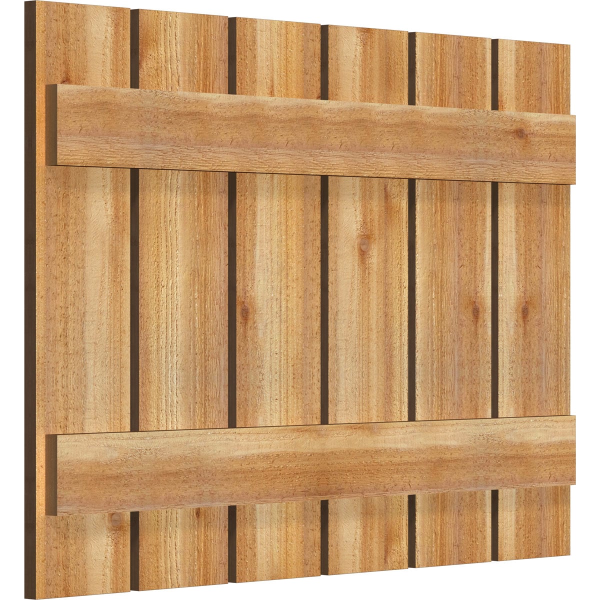 Ekena Millwork RBS06S35X025RWR Exterior-Shutters - View #2