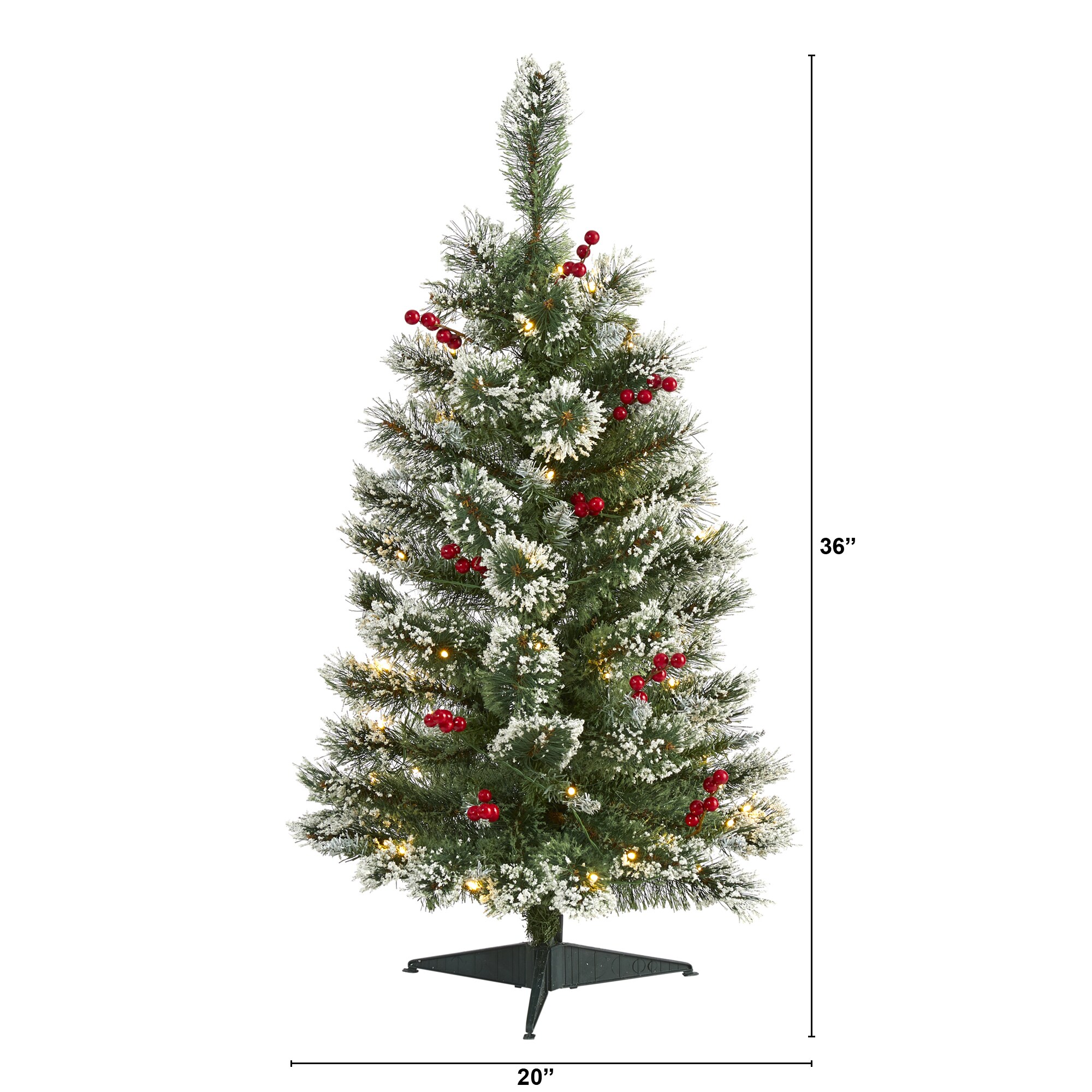 Nearly Natural T1625 Artificial-Christmas-Trees - View #3