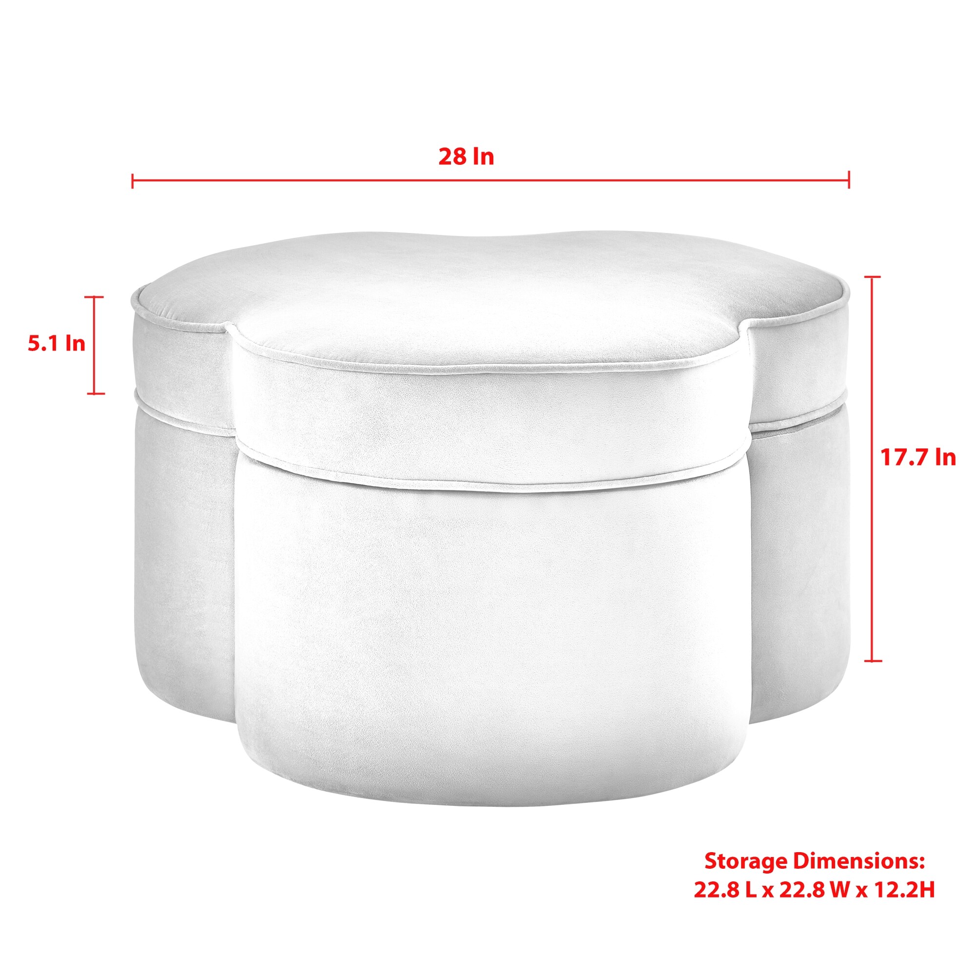 Rustic Manor SSO234-02YL-LS Indoor-Ottomans - View #7