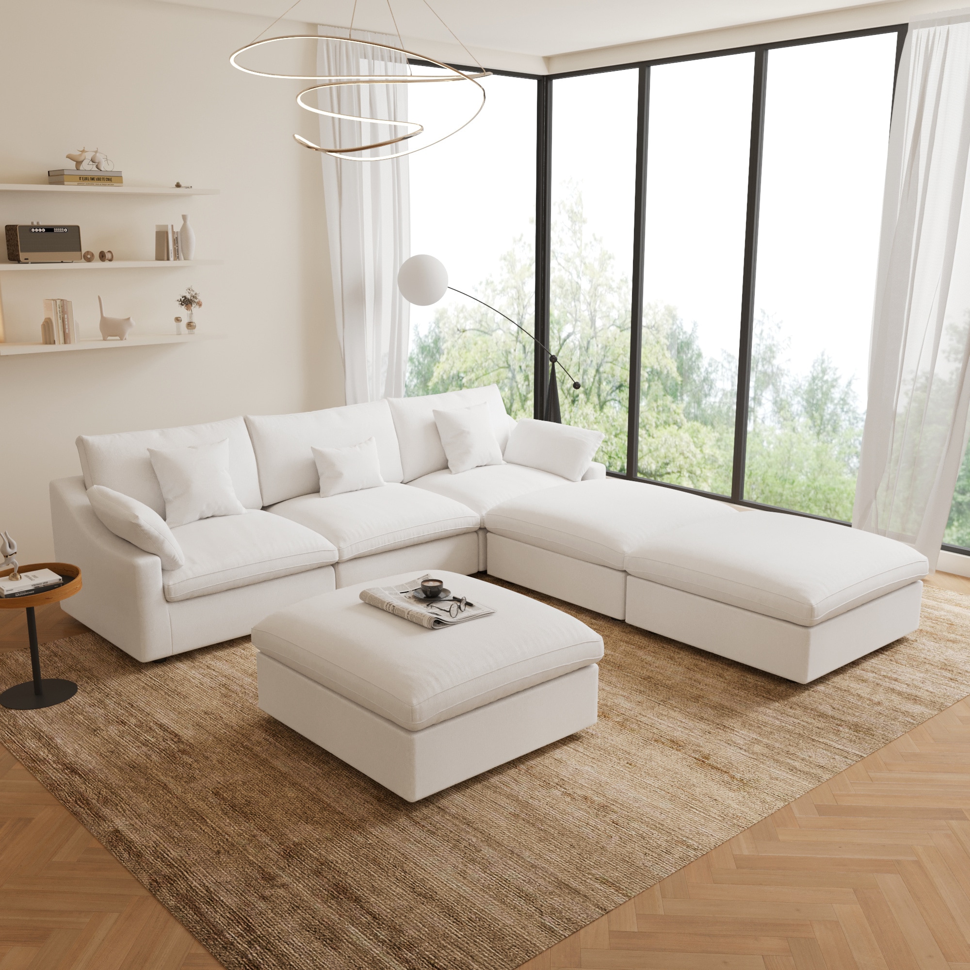 BuotiqHom DH-S3+3-140WE Sofas-Loveseats - View #2