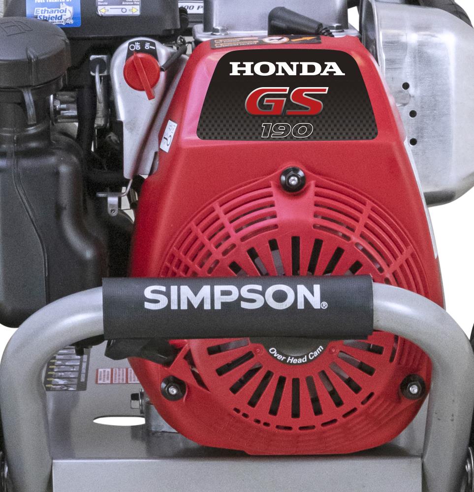 Honda gs190 pressure online washer 3400 psi