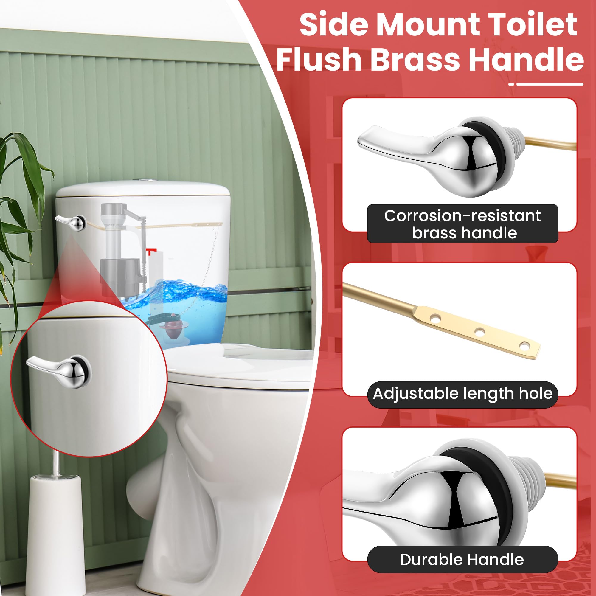 Vrbgify LVG0821V191 Toilet-Tank-Repair-Kits - View #4