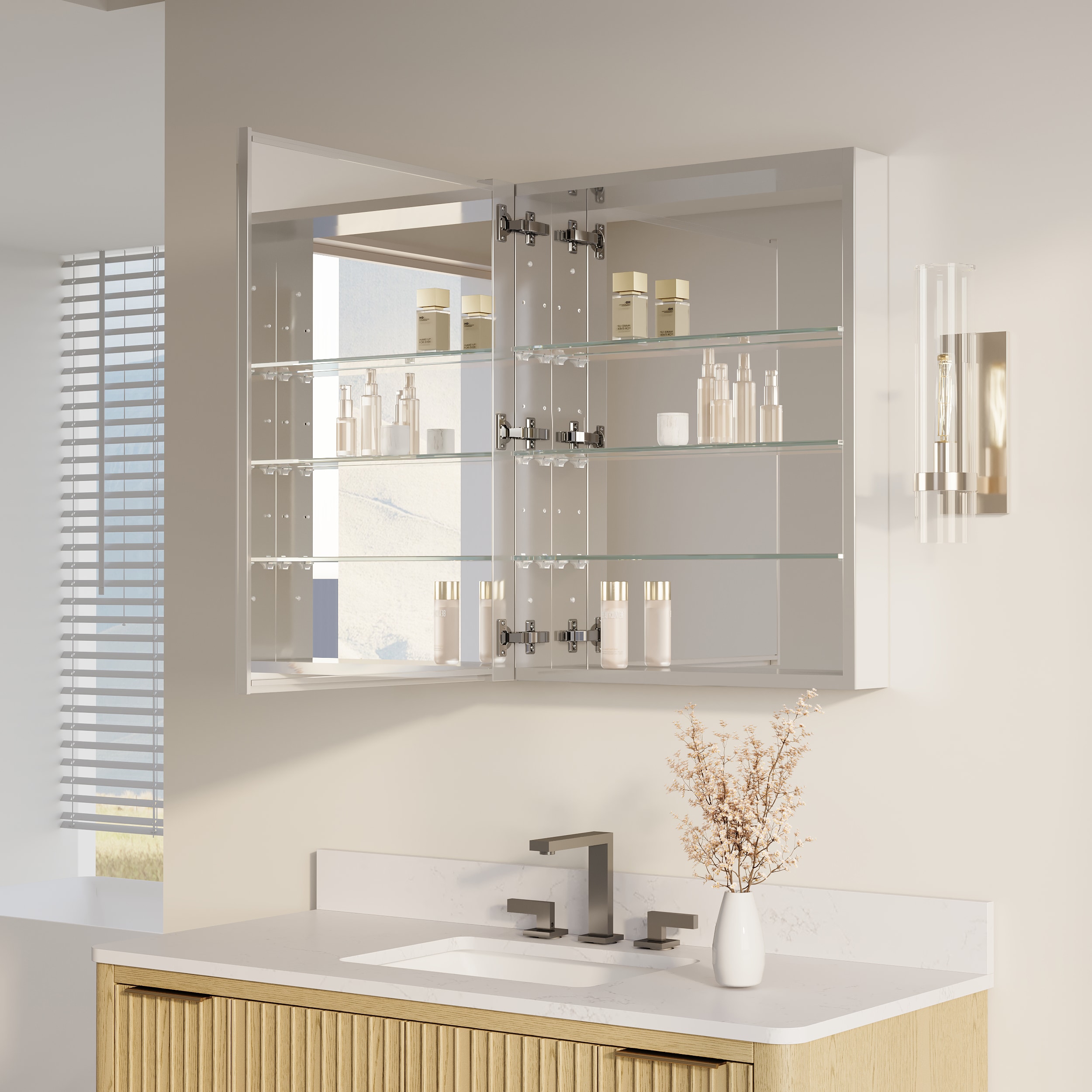 CALVON ROABCA12R-24L Bathroom-Medicine-Cabinets - View #8