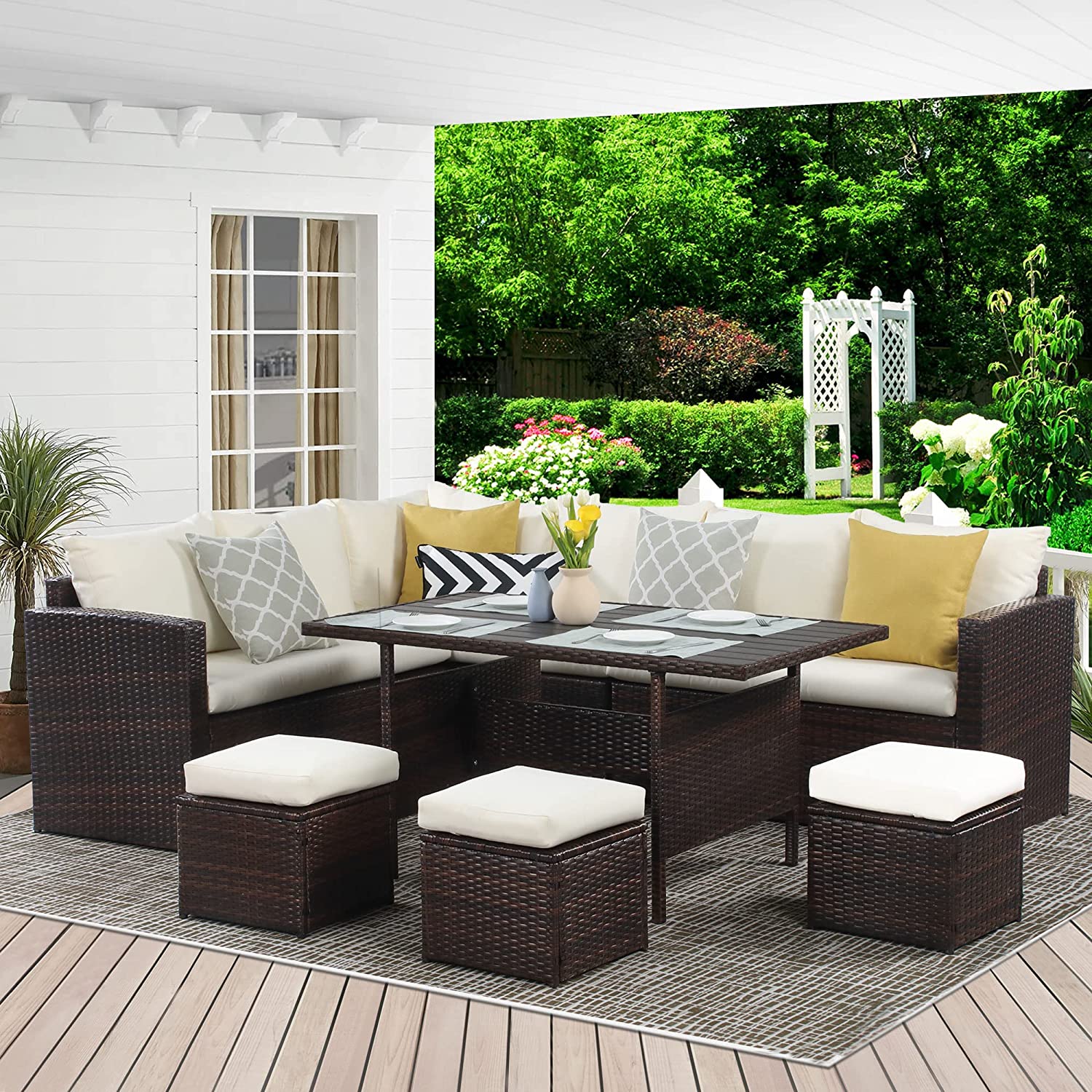 Forclover CTR-S00022 Patio-Conversation-Sets - View #2