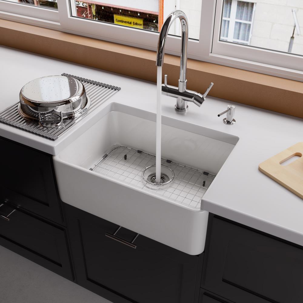 Solid Stainless Steel Kitchen Sink Grid with Plastic Feet