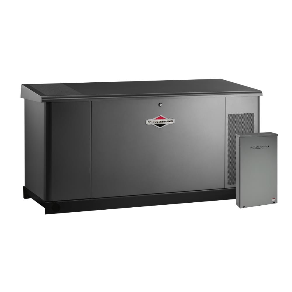 Briggs & Stratton 76107 25000-Watt (LP)/25000-Watt (NG) Standby Generator with Automatic Transfer Switch