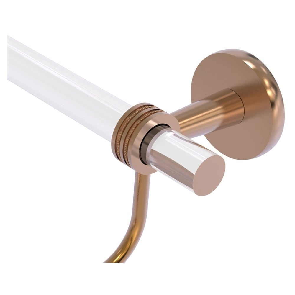 Allied Brass Clearview 6.2 x 4.2 Brushed Bronze Solid Brass