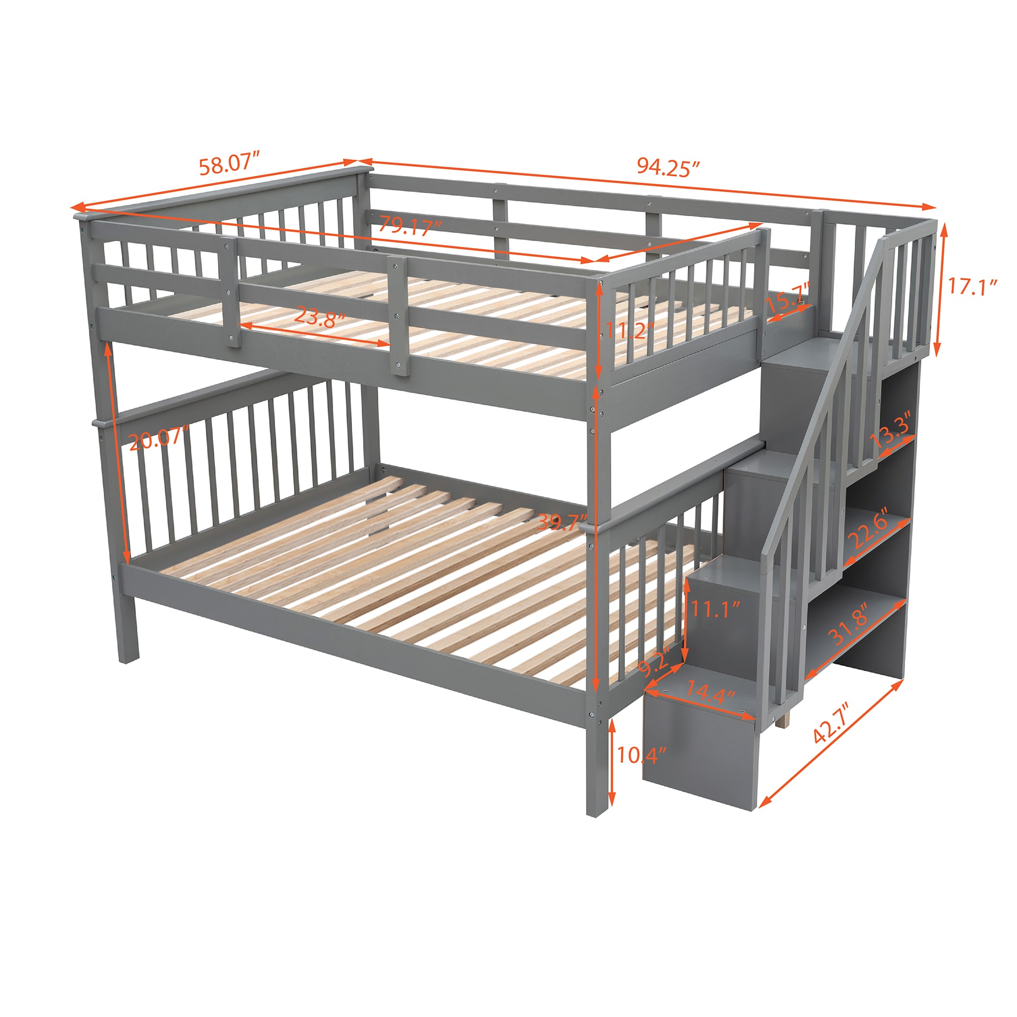 Clihome CL-LF0110E Bunk-Beds - View #9