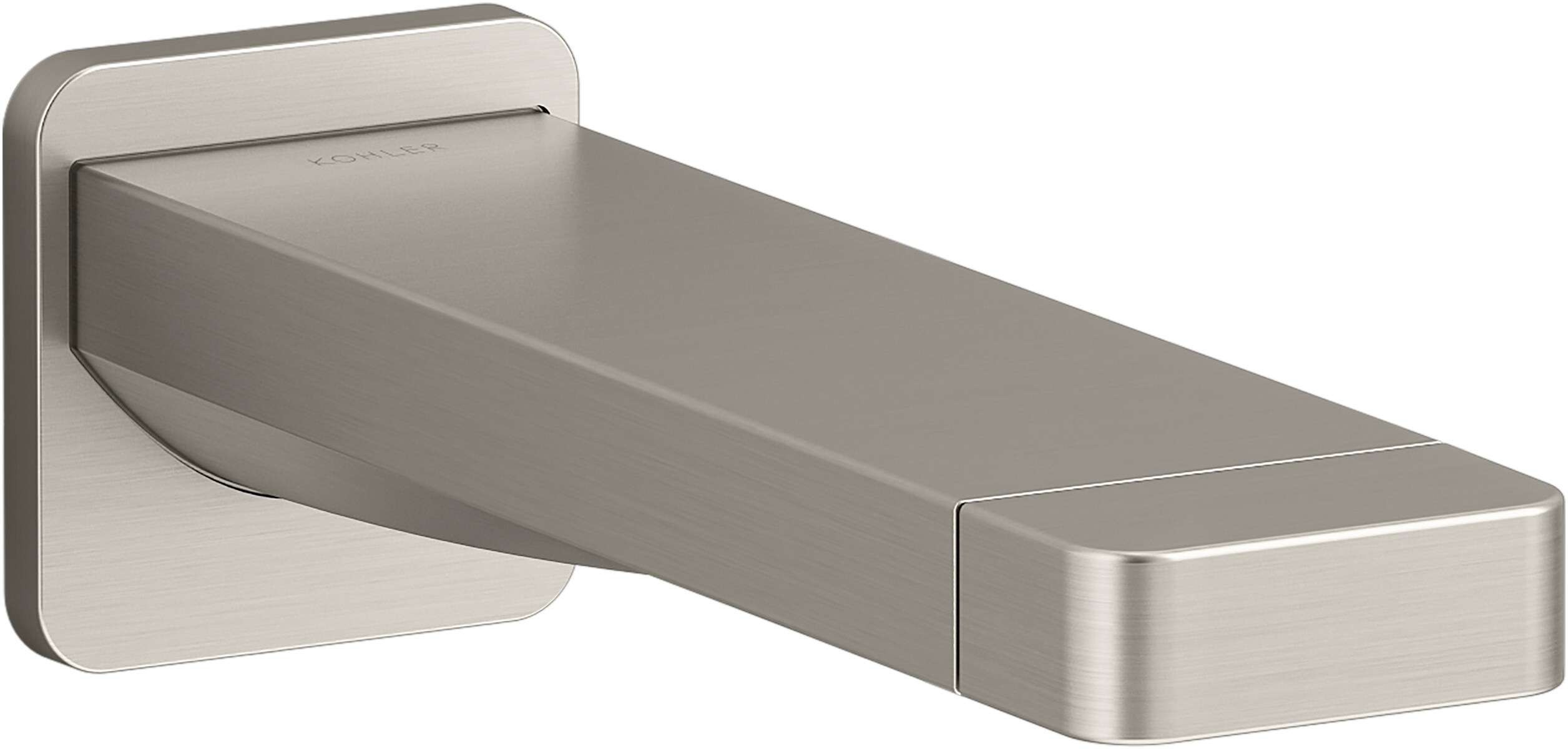 MLINE - Diverter Slip On Tub Spout Brushed Nickel