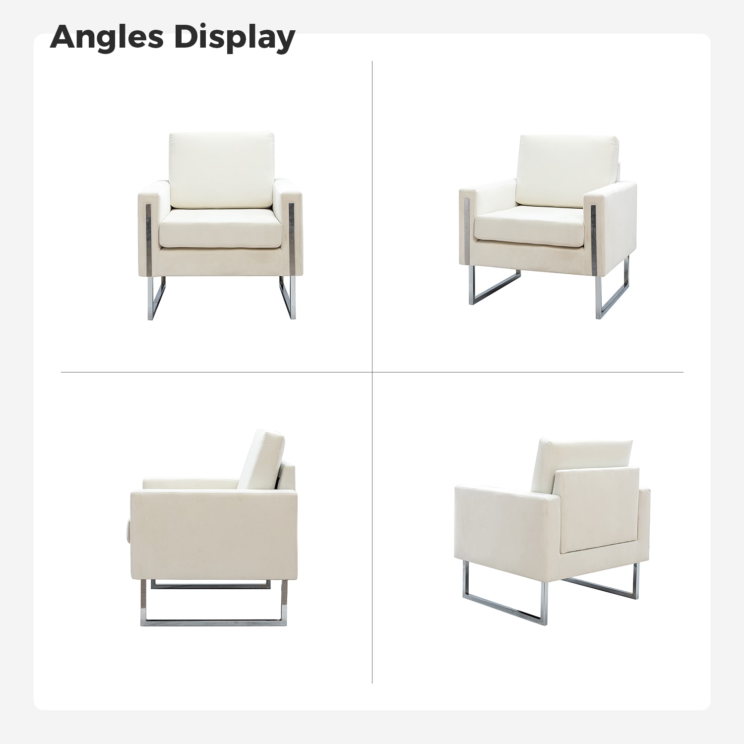 14 Karat Home CHHQ0419-IVORY chairs - View #6