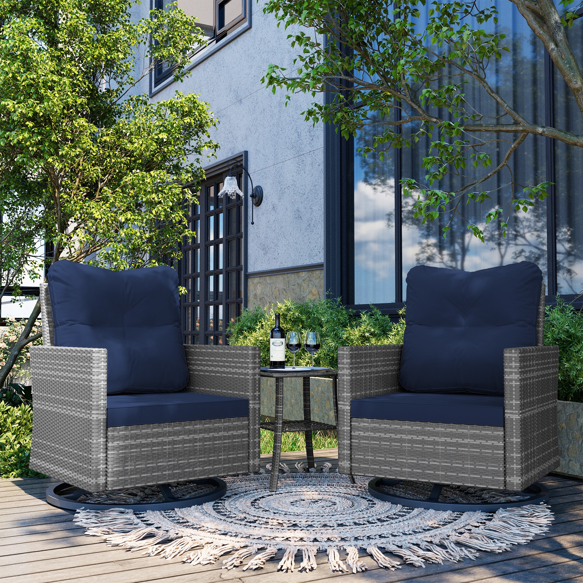 UPHA Y11DK-CJ2-NA Patio-Chairs - View #2
