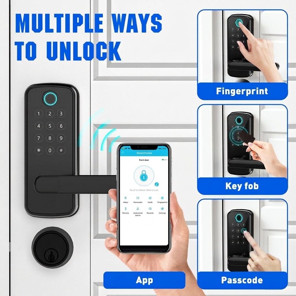 UUDULY LUU0709U109 Electronic-Door-Locks - View #2