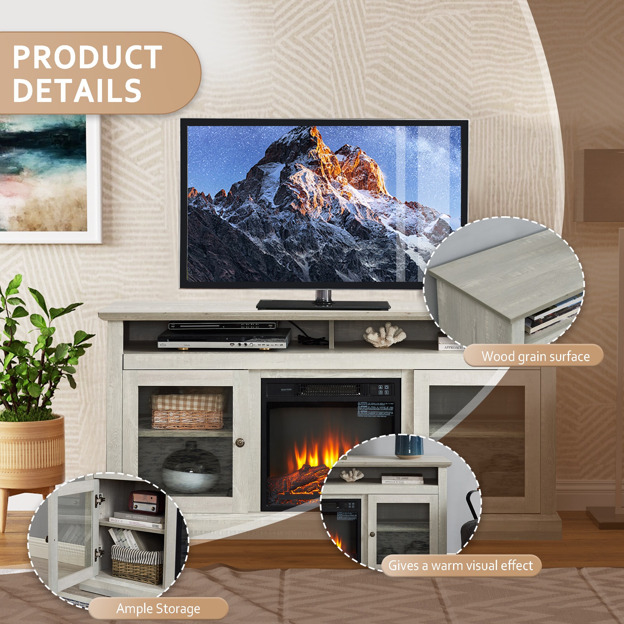 Sunrinx MG63-18-GSD Electric-Fireplaces - View #5