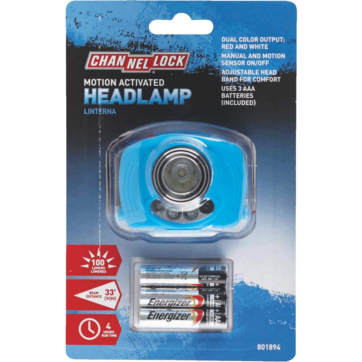 CHANNELLOCK 801894 headlamps - View #2