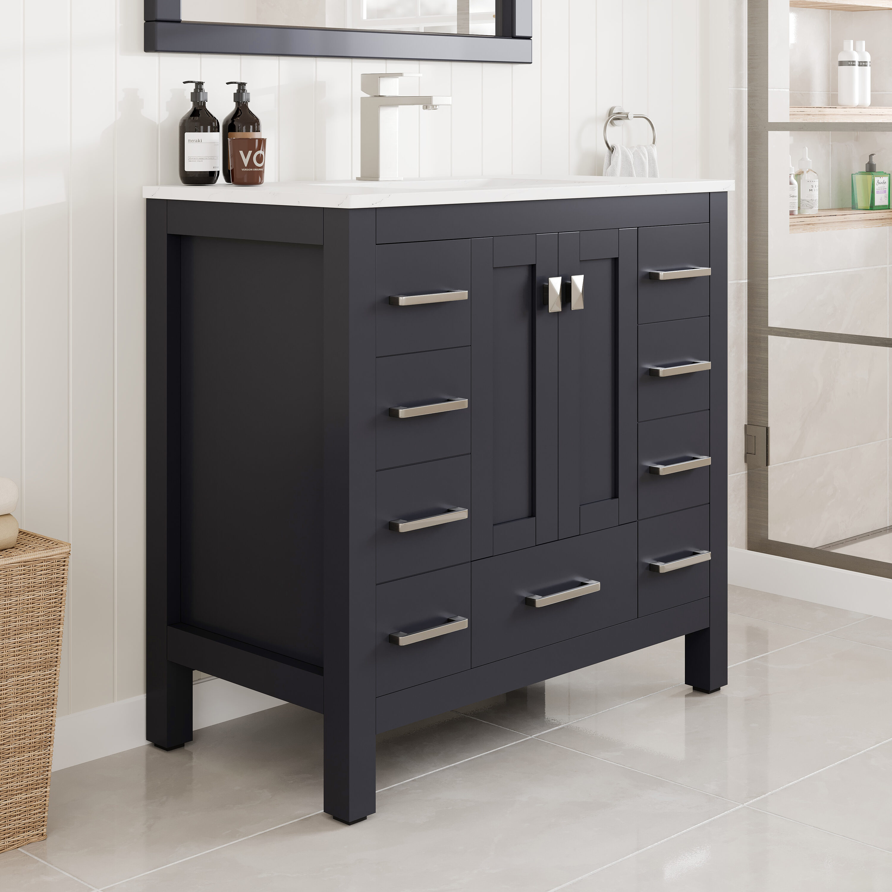 Eviva EVVN411-36X18DGQ Bath-Vanity-Combo - View #2