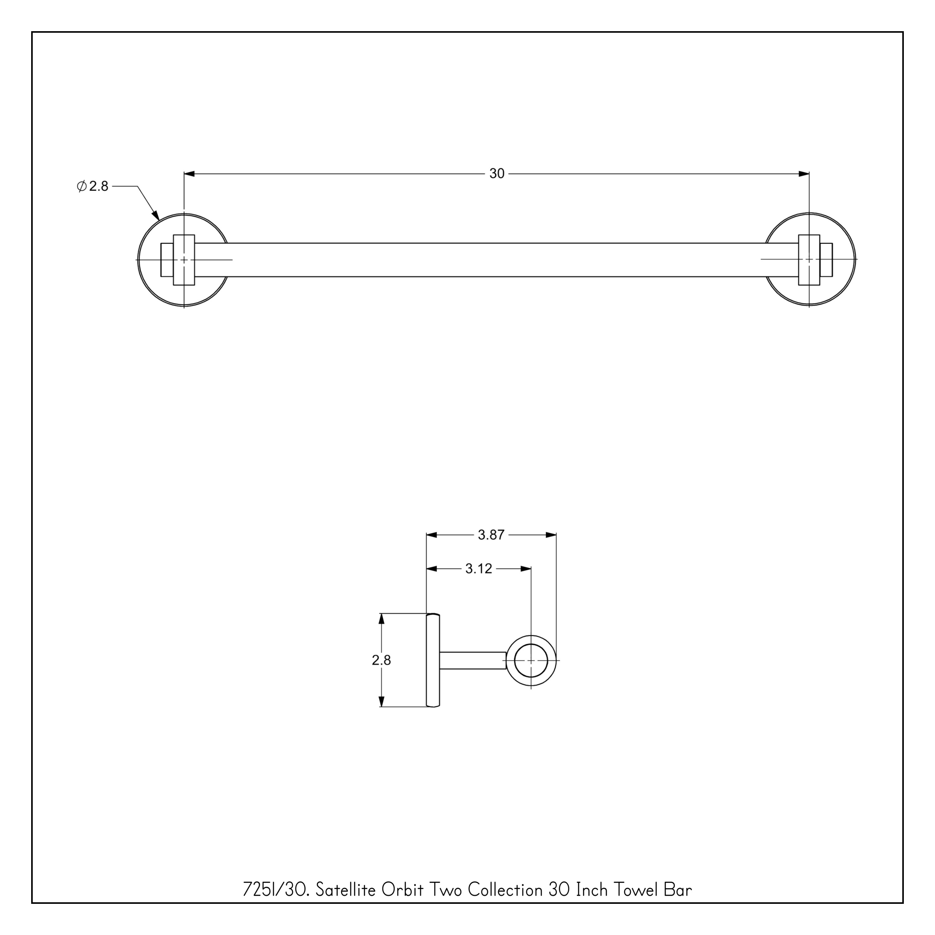 Allied Brass 7251/30-VB d060350 - View #3