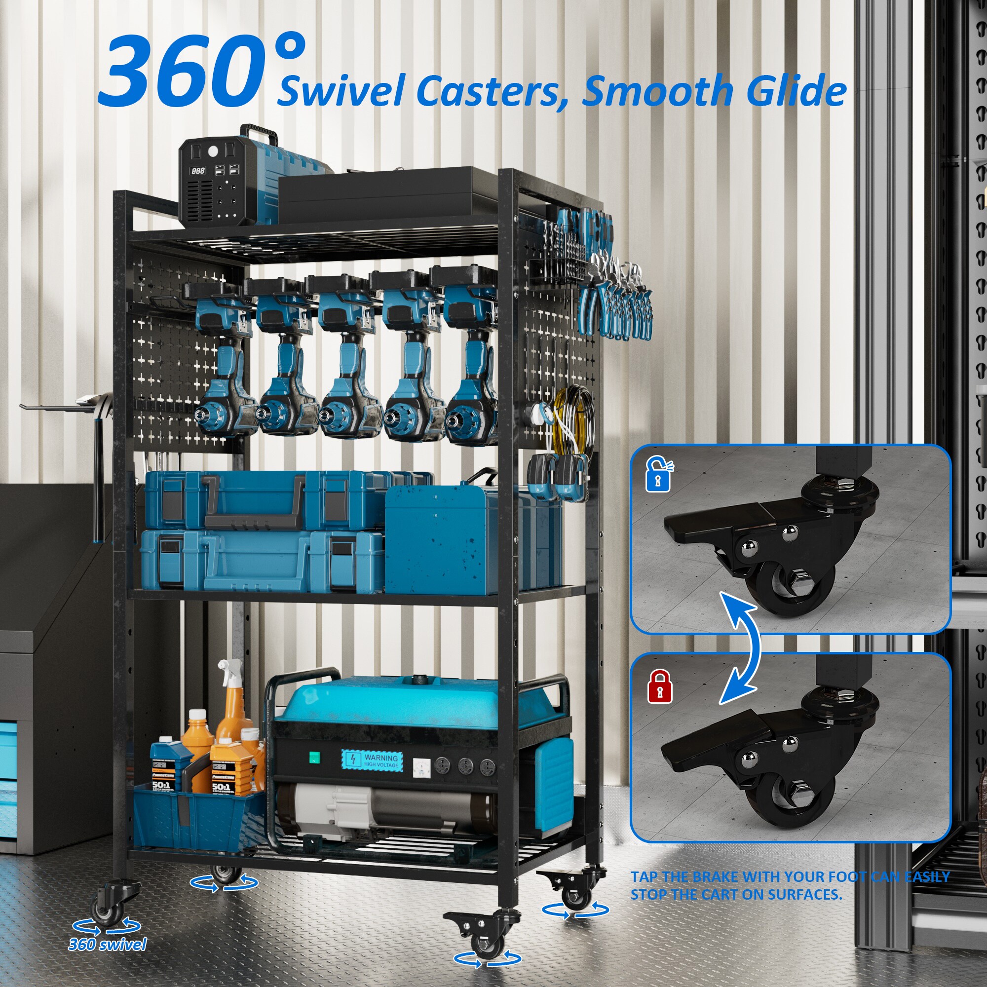 LUXEYARD DS-R-TCOCC3 Utility-Carts - View #2